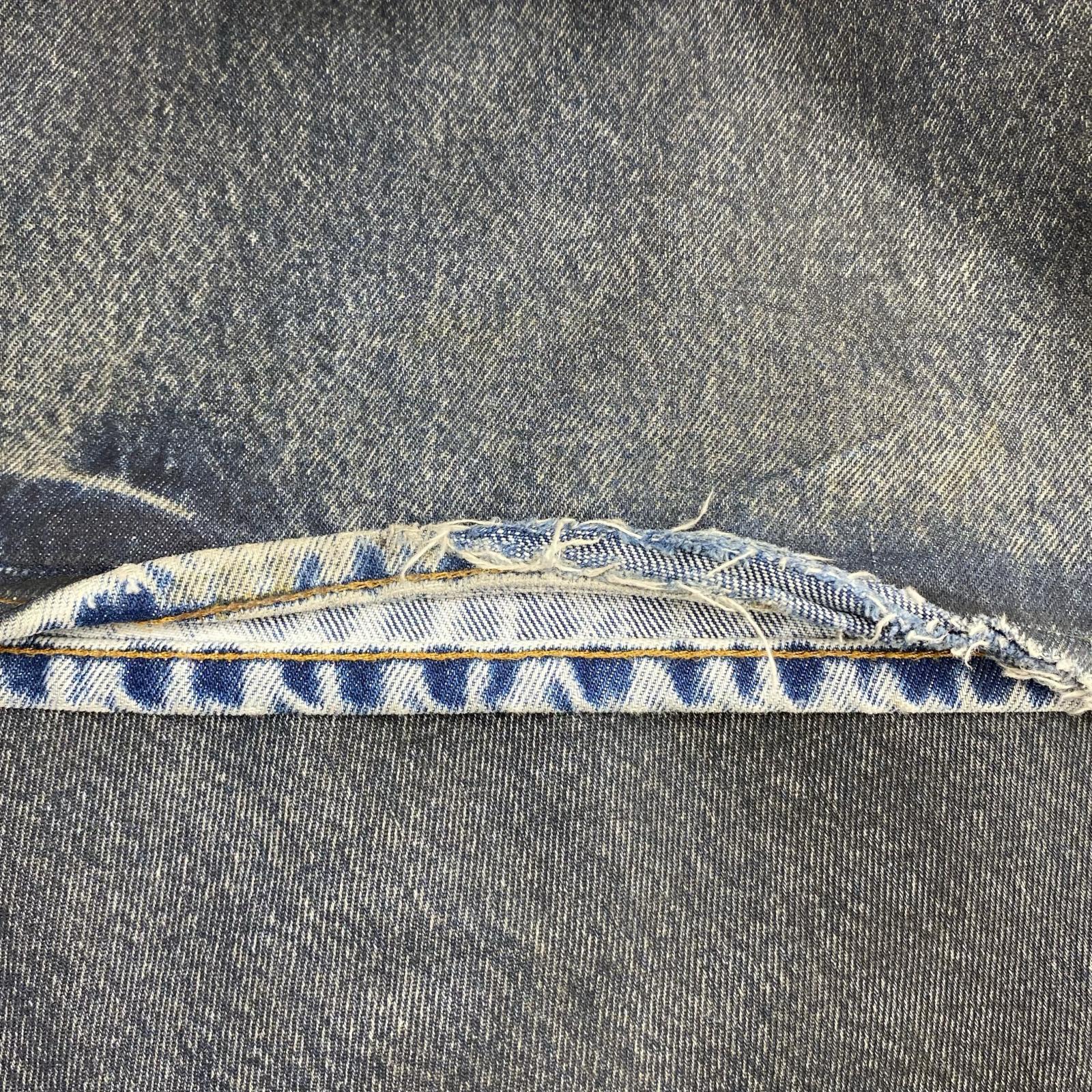 デニムパンツ Acne Studios 2023 Asphalt Coating SUPER BAGGY JEANS コーティングバギーデニム 28/30