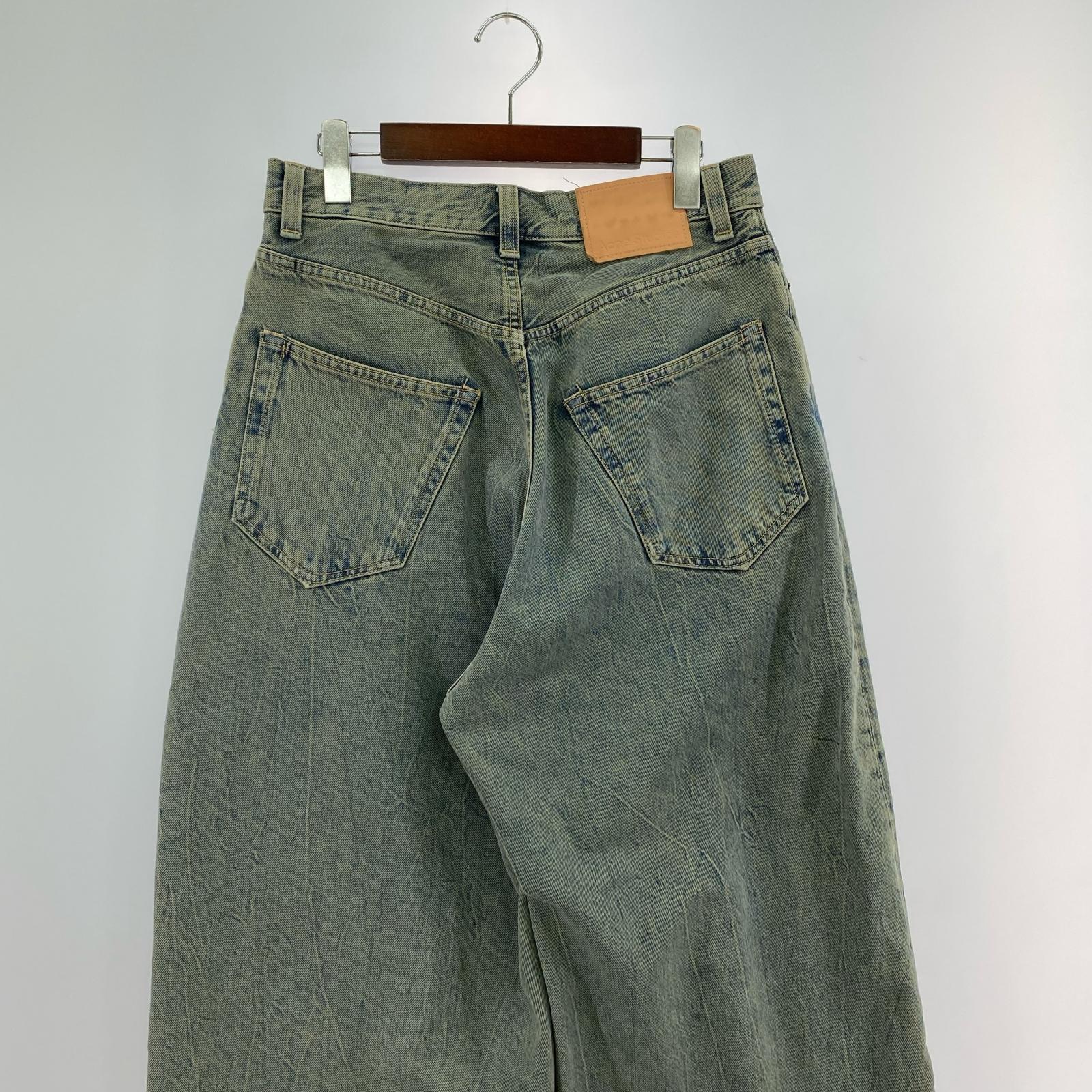 デニムパンツ Acne Studios 2023M FN Delta SUPER BAGGY FIT JEANS スーパーバギーデニム 44