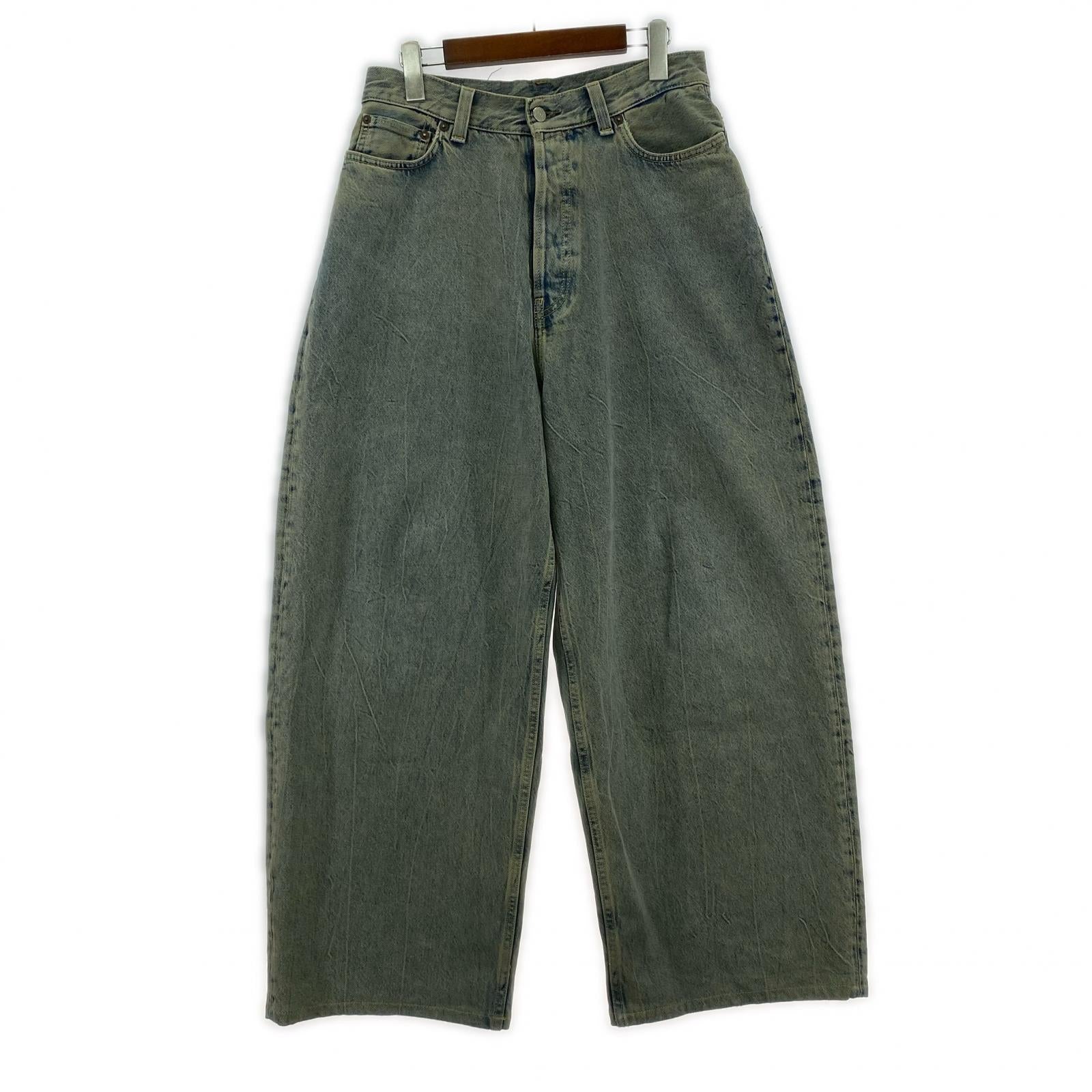 デニムパンツ Acne Studios 2023M FN Delta SUPER BAGGY FIT JEANS スーパーバギーデニム 44