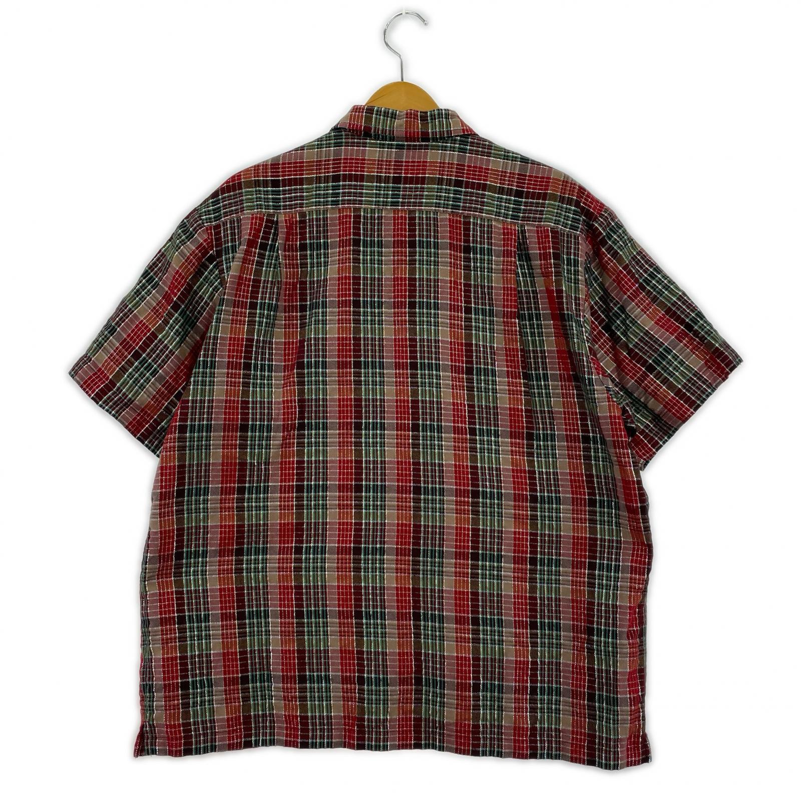 半袖シャツ 23ss Metallic Plaid S M