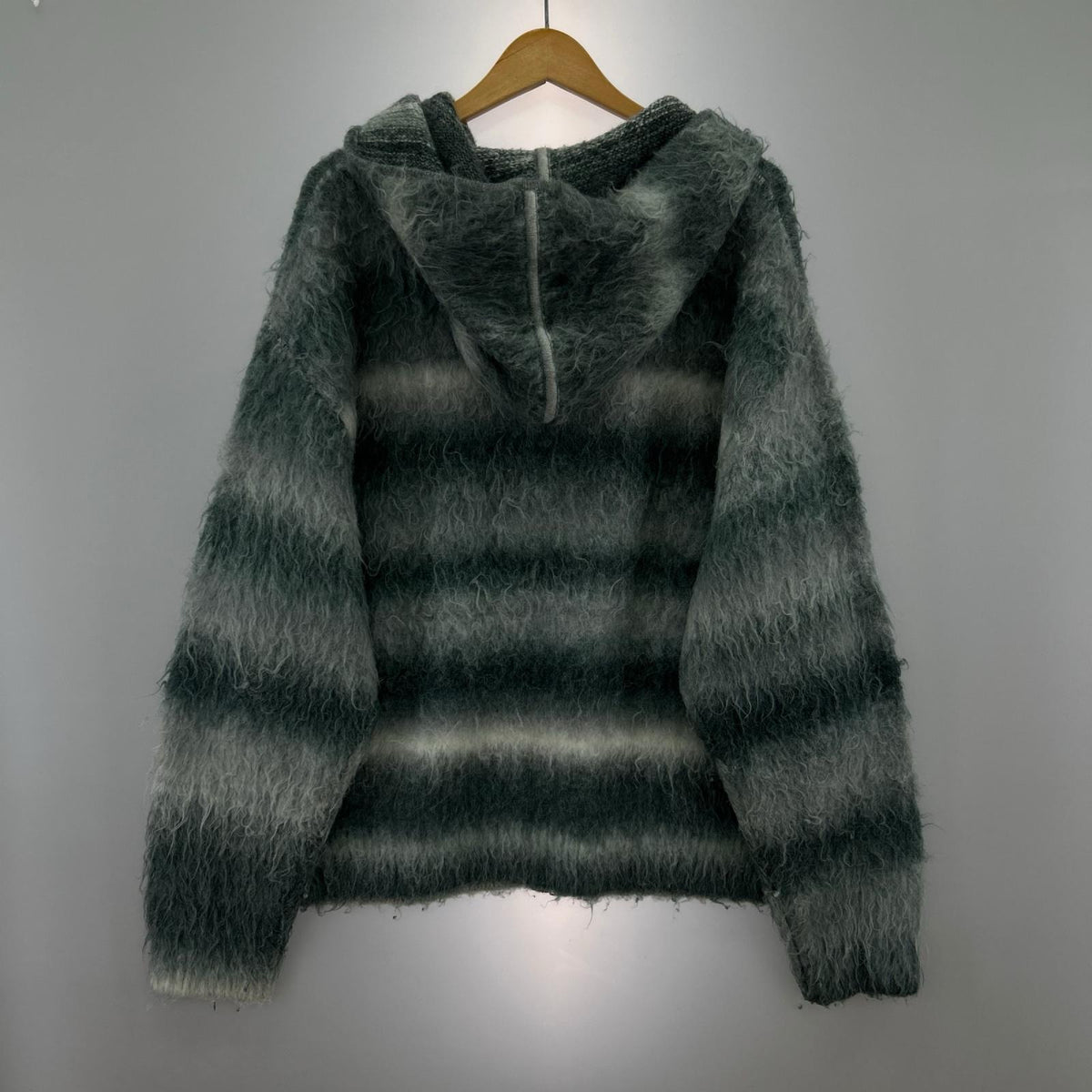 パーカー WOKE EDGE Gradation Mohair Zip Knit L