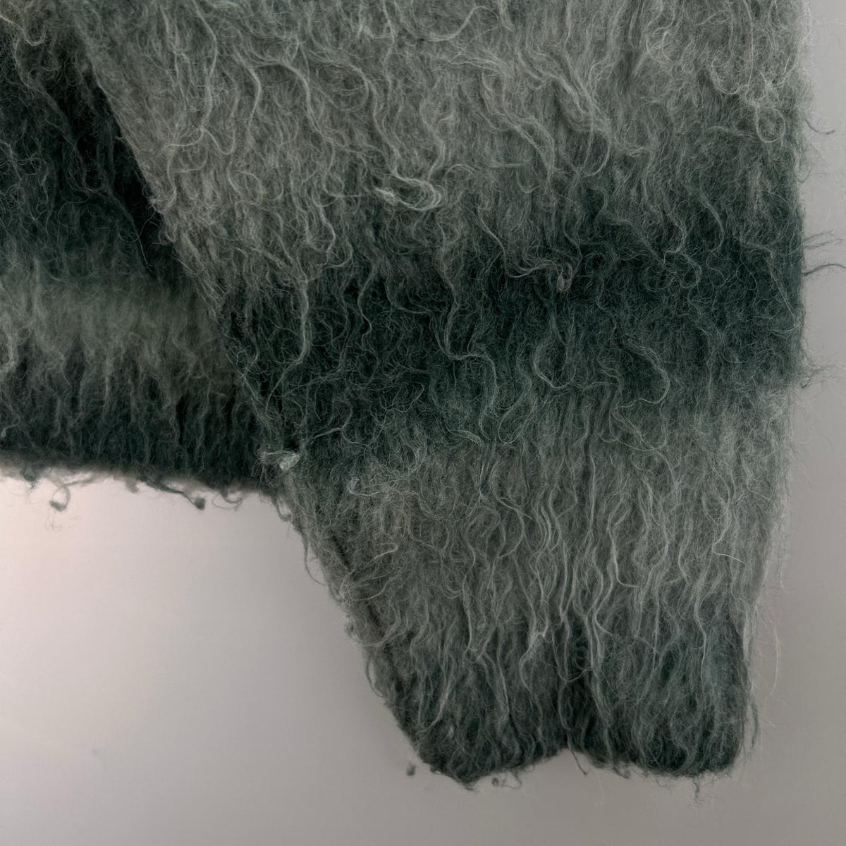 パーカー WOKE EDGE Gradation Mohair Zip Knit L