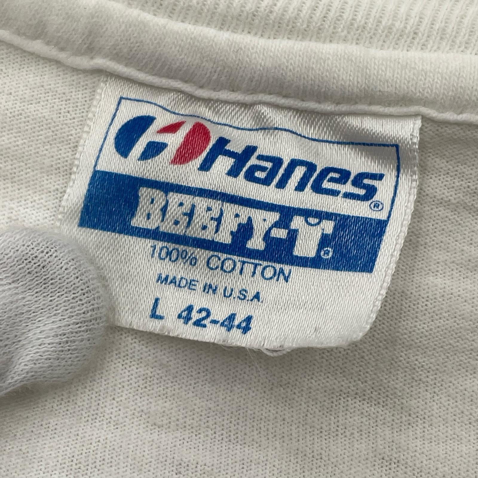 半袖Tシャツ 90s HANES ROLLLING STONES 89年ツアー (L) L ホワイト
