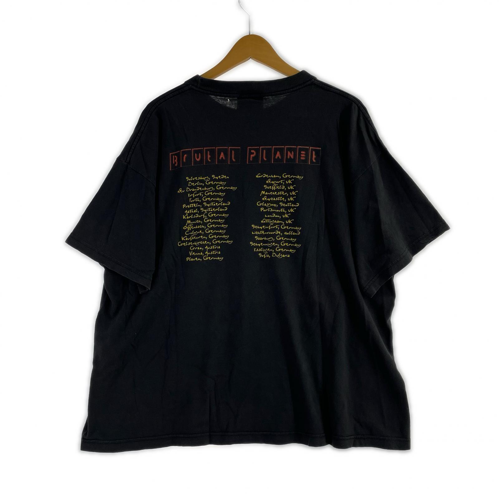 半袖Tシャツ 00s ALICE COOPER BRUTAL PLANET (XL) ブラック