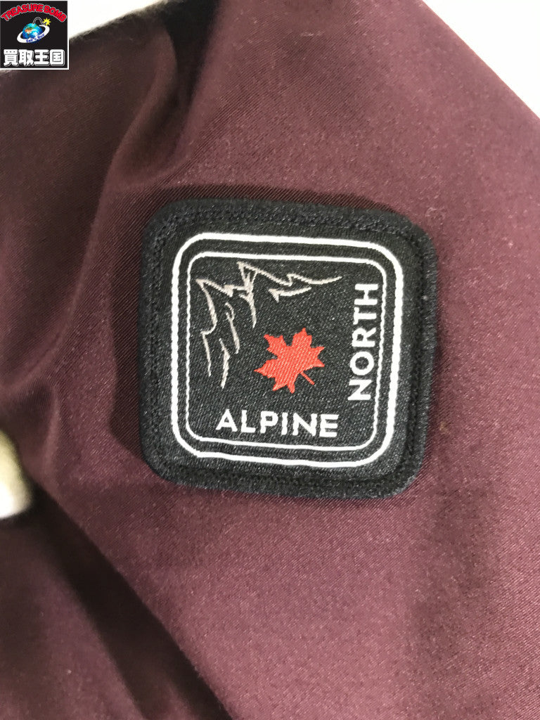 ダウンジャケット ALPINE NORTH ビーガンダウンコート
