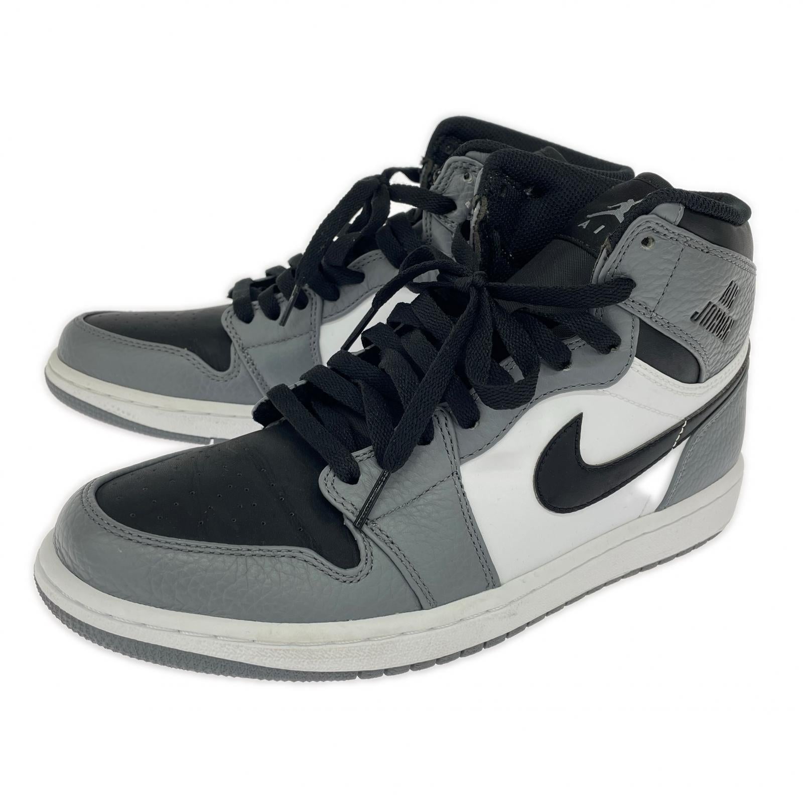スニーカー AIR JORDAN 1 RETRO HIGH グレー 27.0cm 27cm (US9 UK8 1/2 EU44)