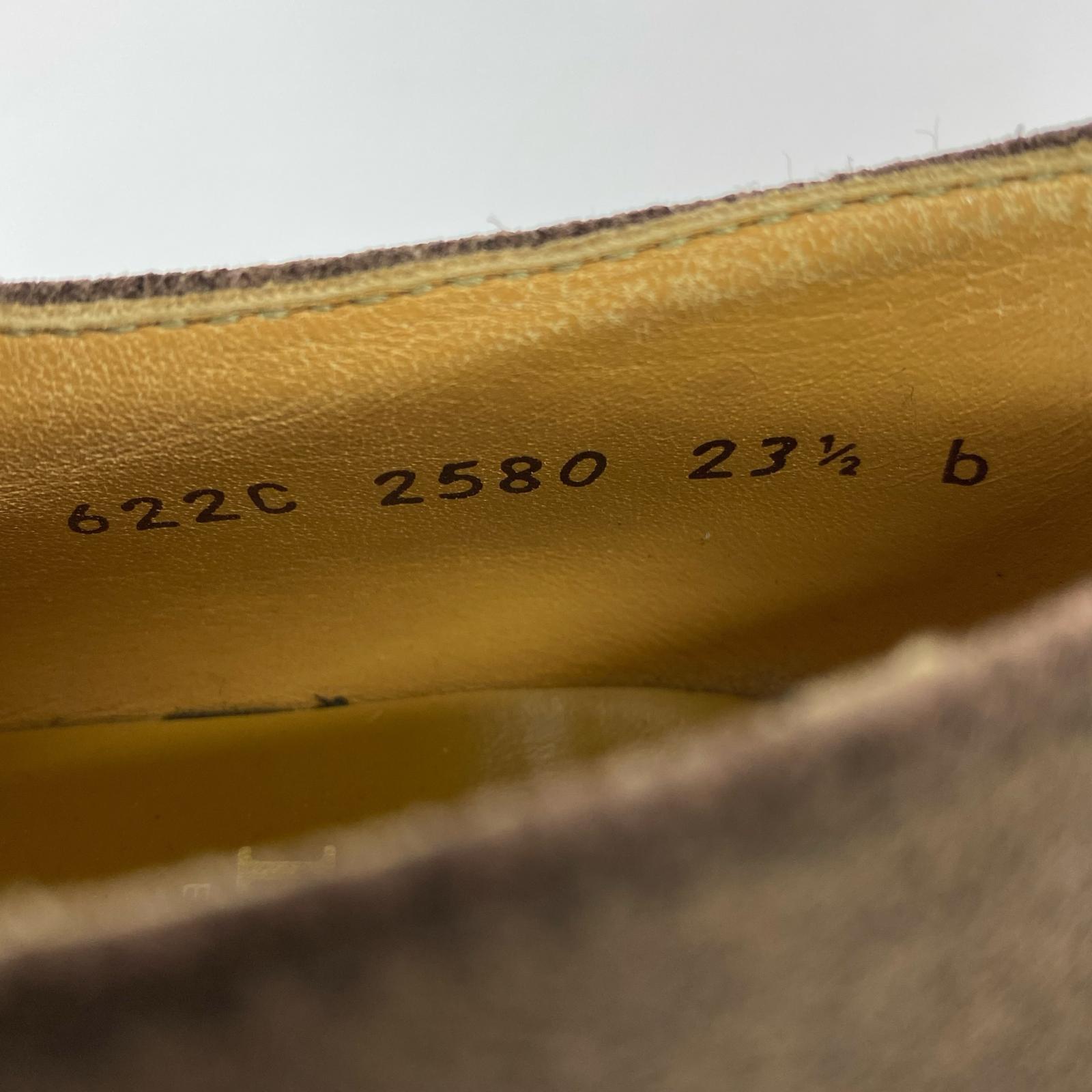 シューズ スエード ブラウン 23.5cm (US5 1/2 UK5 EU37) ブラウン