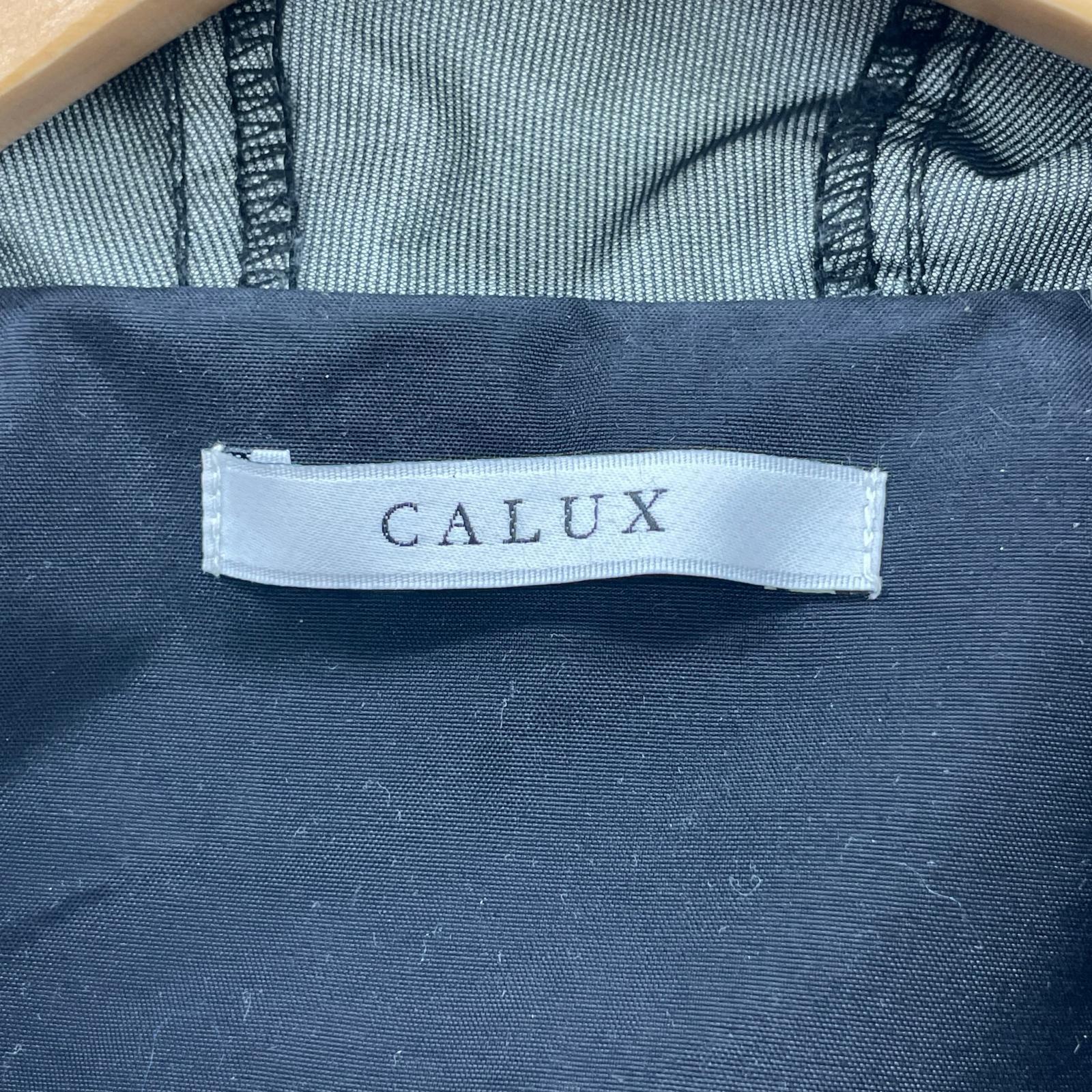 ジャケット CALUX DEUXIEME CLASSE別注 ナイロンフードジャケット CA20-DE05CT 黒 (F) フリー ブラック