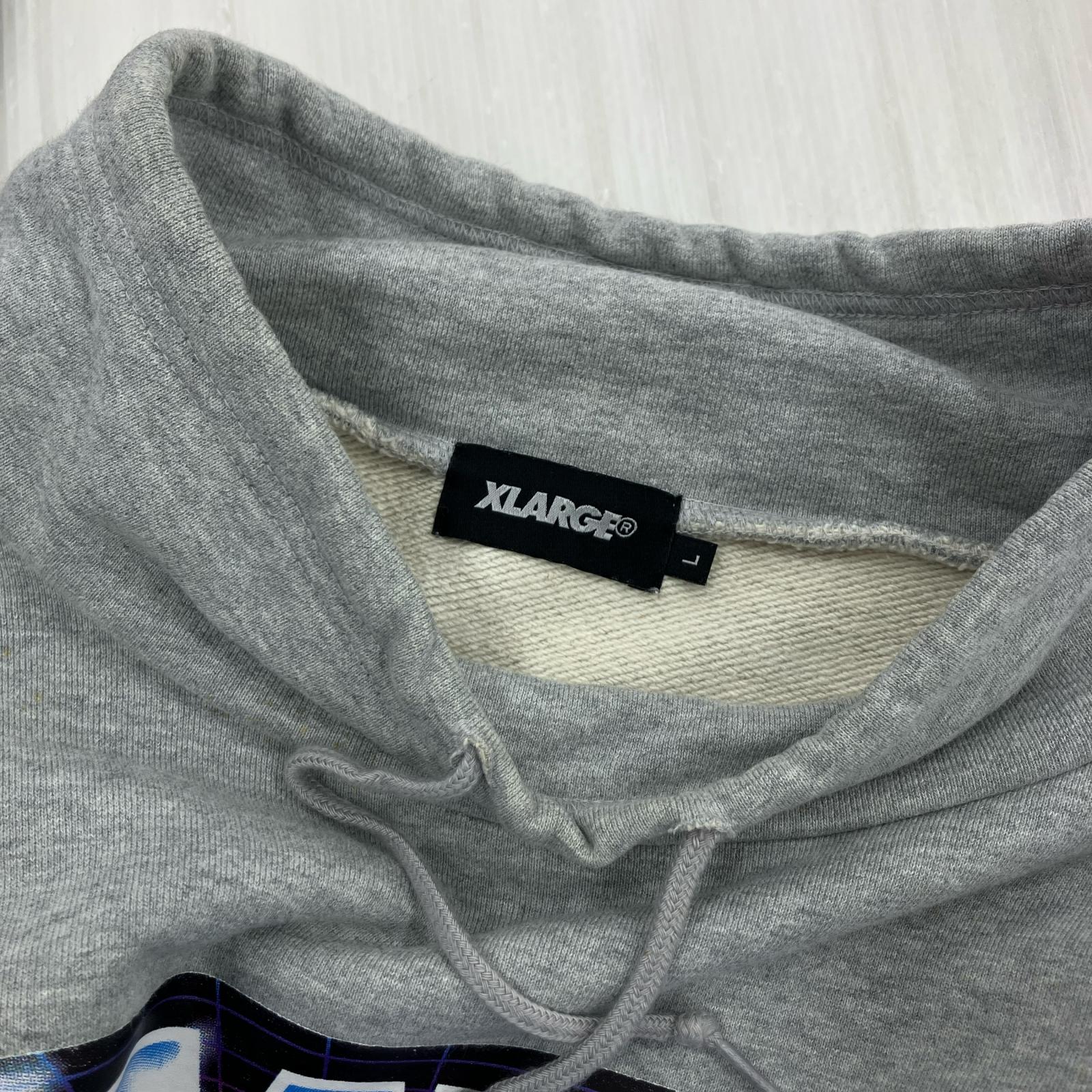 スウェット SONIC THE HEDGEHOG TAPED MOCKMECK SWEAT L グレー