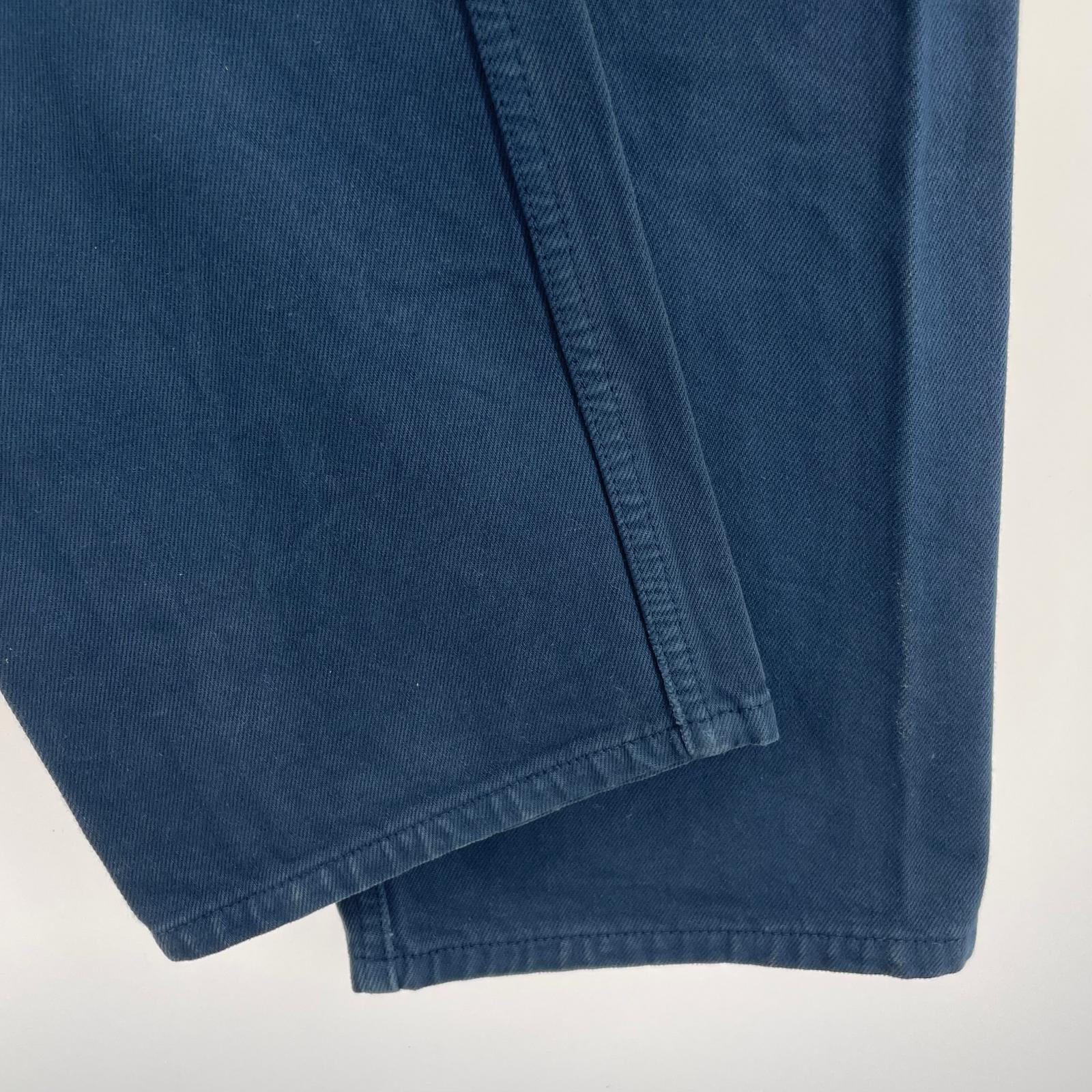 デニムパンツ 90s ベルギー製 501 デニムパンツ 266刻印 紺 36 ネイビー
