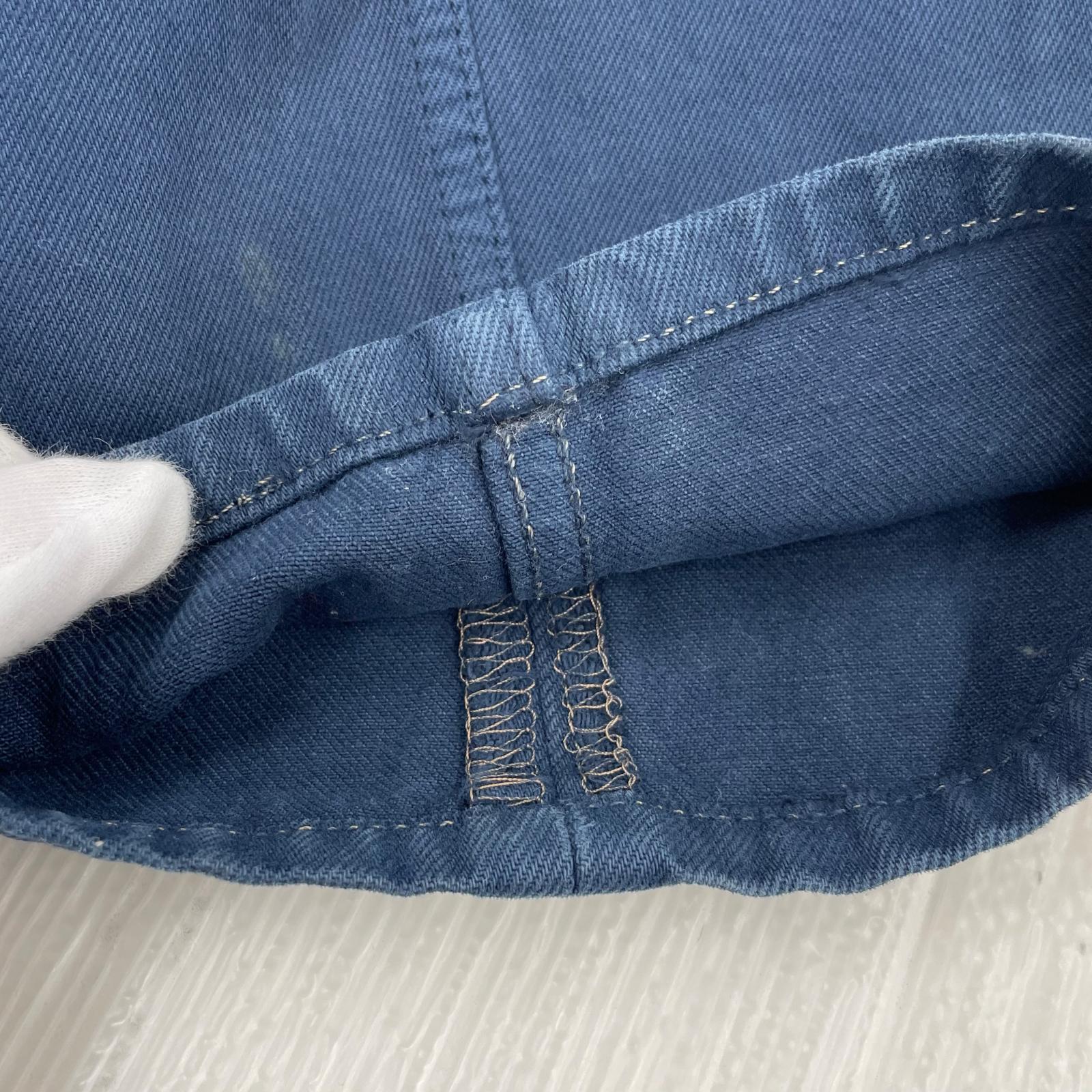 デニムパンツ 90s ベルギー製 501 デニムパンツ 266刻印 紺 36 ネイビー