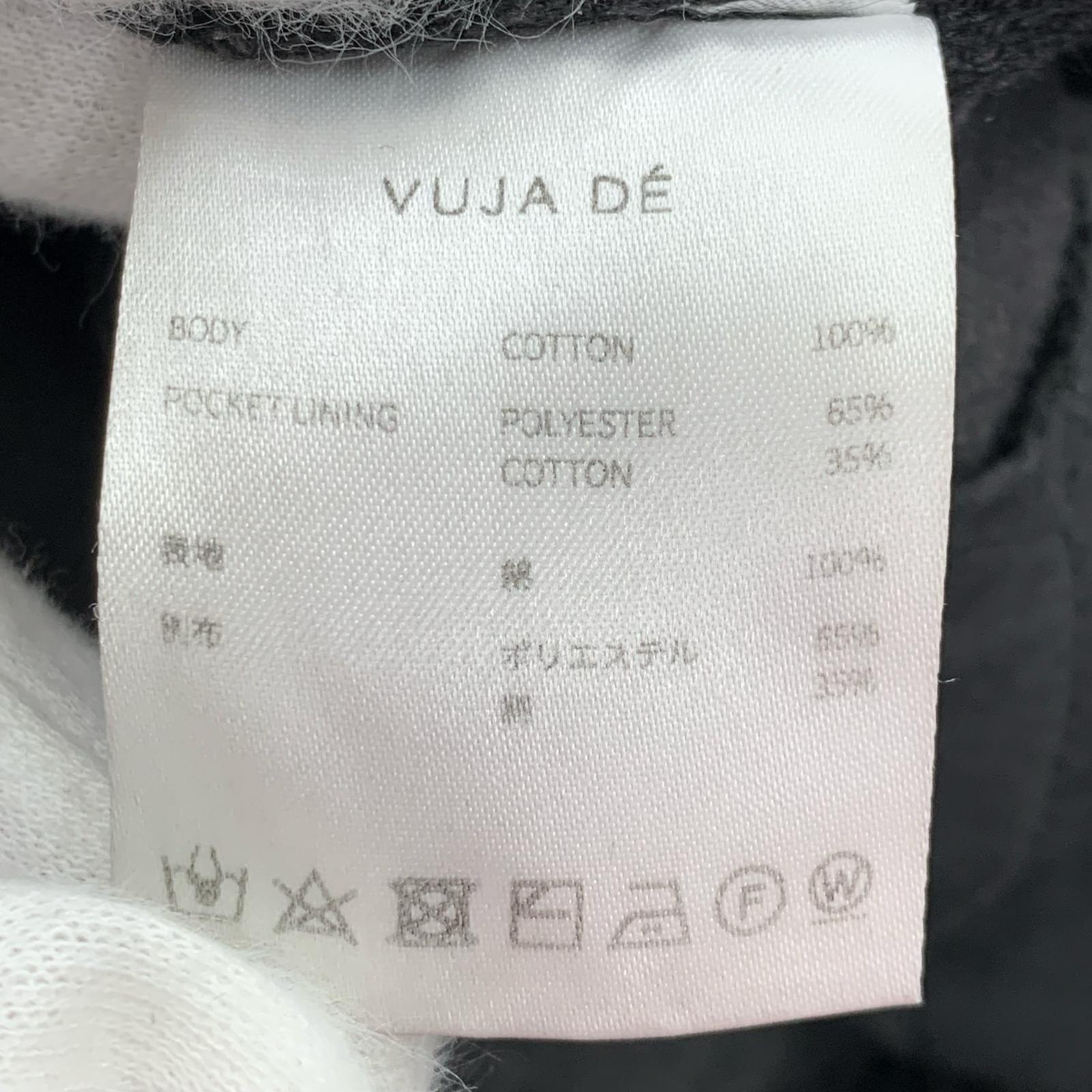 デニムパンツ VUJA DE WES RELAXED FIT NANOMIST JEANS S S ブラック