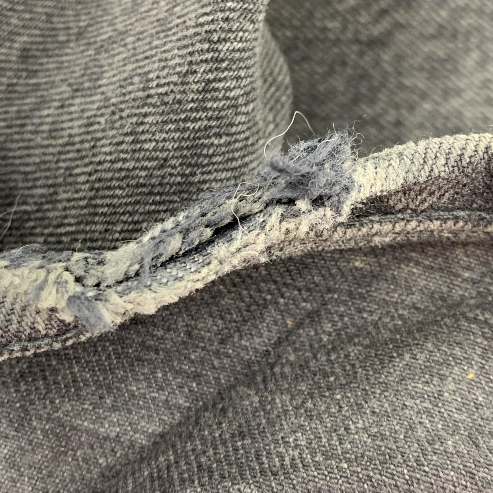 デニムパンツ VUJA DE WES RELAXED FIT NANOMIST JEANS S S ブラック