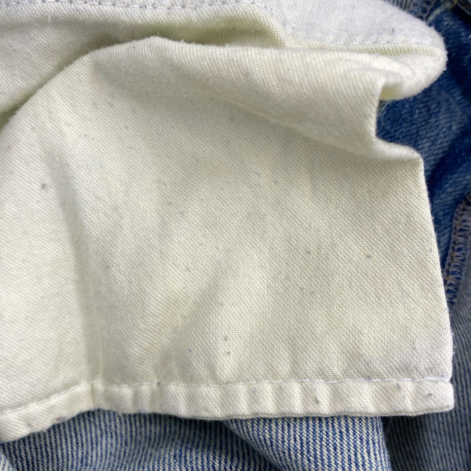 デニムパンツ USED加工 デニムパンツ インディゴ W33 M ブルー