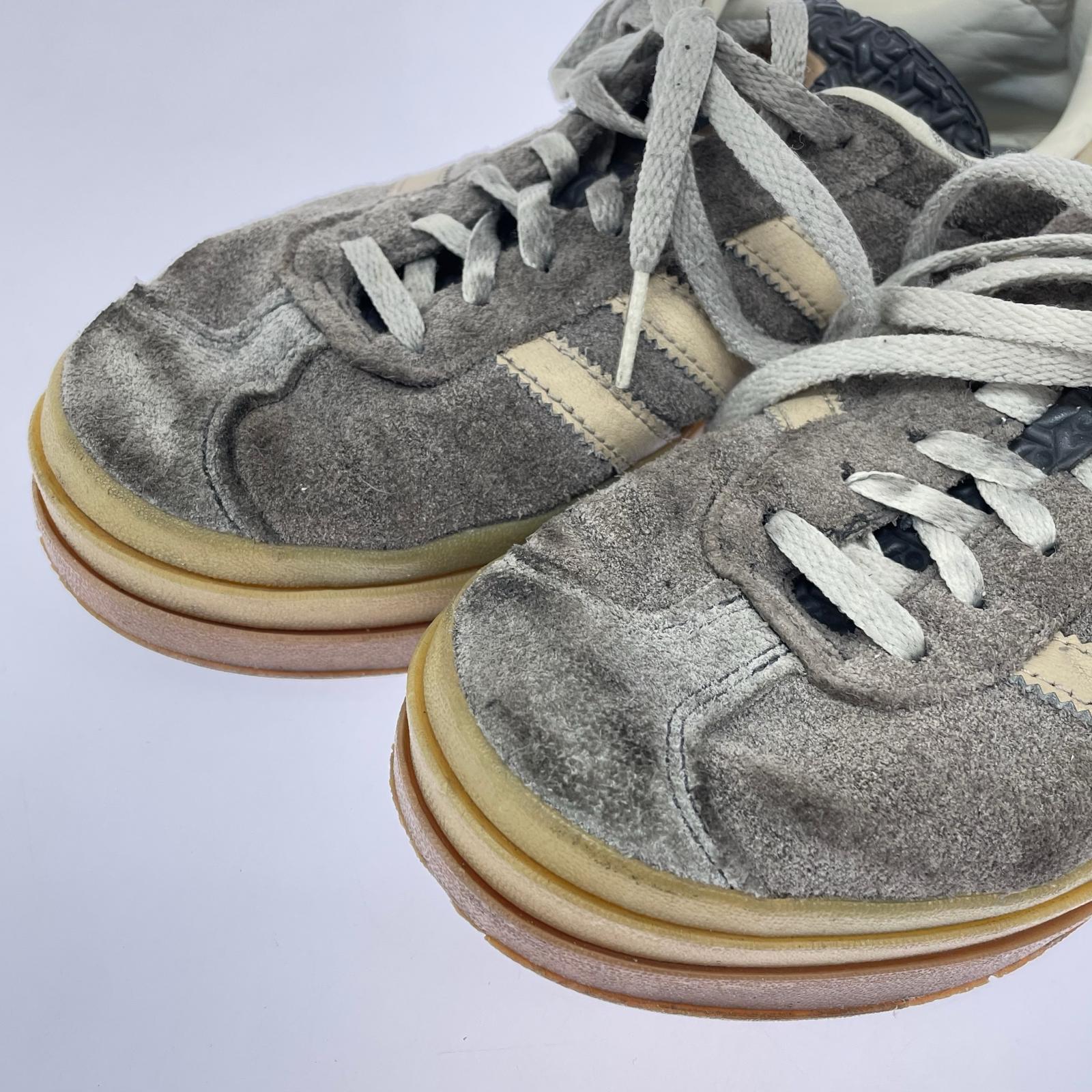 スニーカー IE0428 GAZELLE BOLD 24cm (US6 UK5 1/2 EU38) グレー