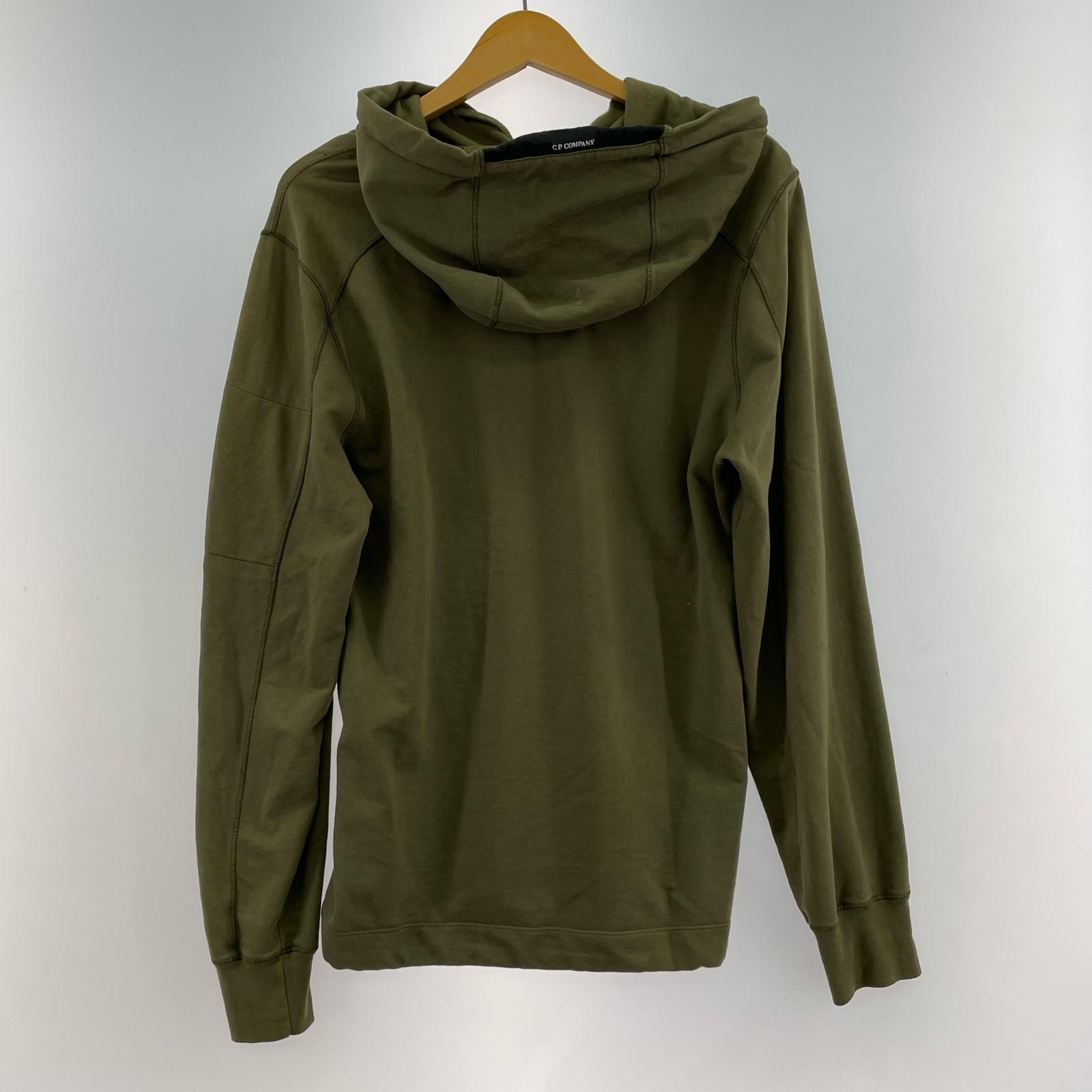 パーカー C.P.Company Arm Lens Popover Hoody ゴーグルパーカー S カーキ S カーキ