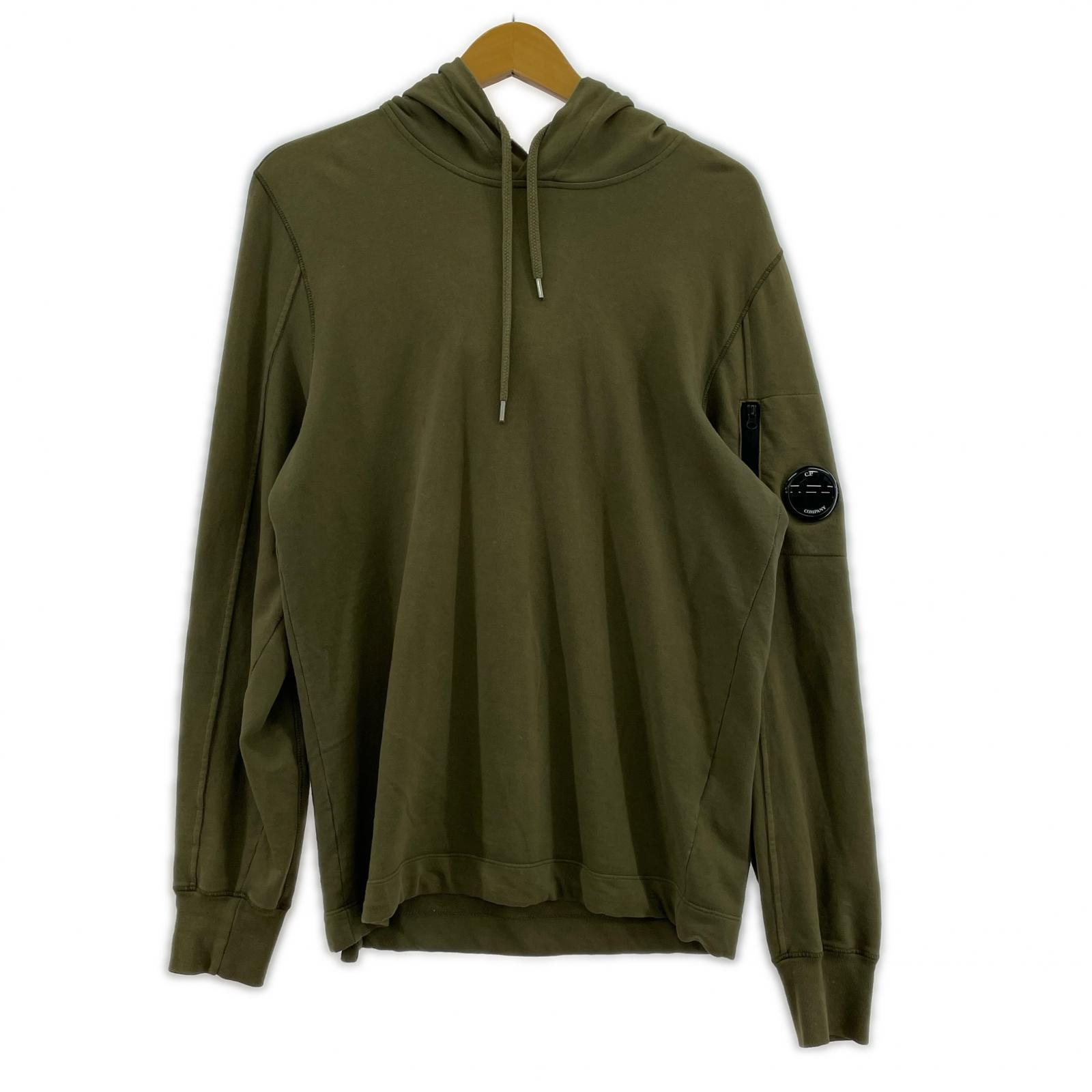 パーカー C.P.Company Arm Lens Popover Hoody ゴーグルパーカー S カーキ S カーキ