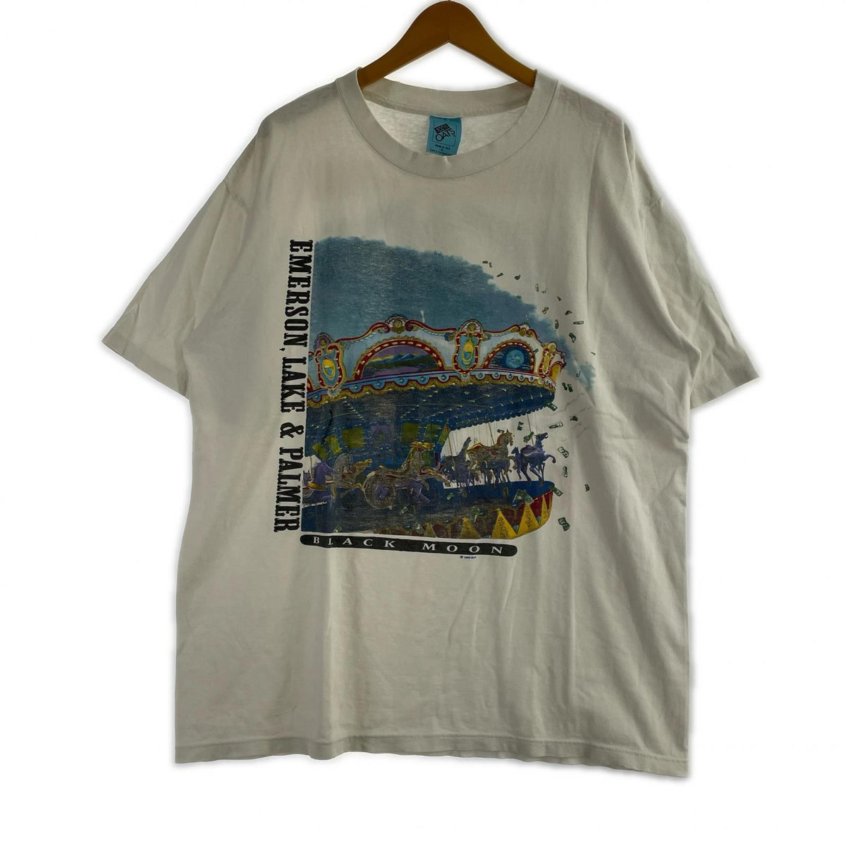 半袖Tシャツ 90s BLACK MOON SSカットソー ホワイト