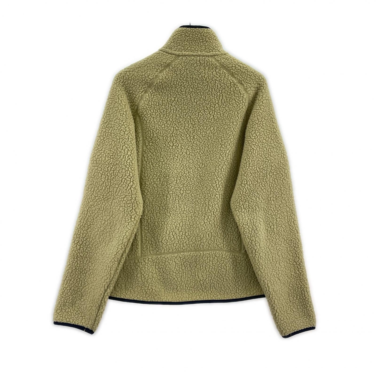 ジャケット retro pile jaket s ベージュ S ベージュ