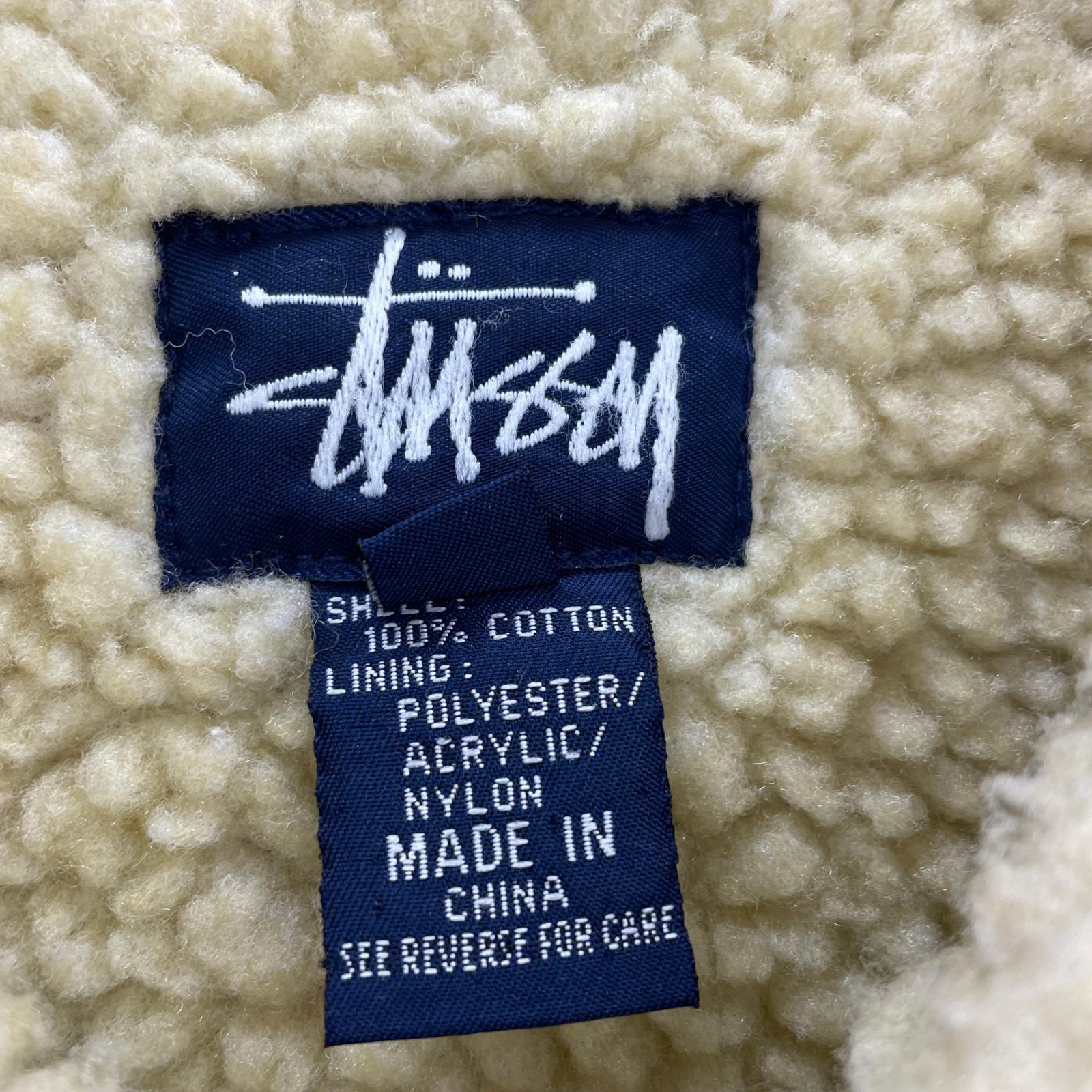 ジャケット STUSSY 紺タグ コーデュロイジャケット ベージュ (L) L ベージュ