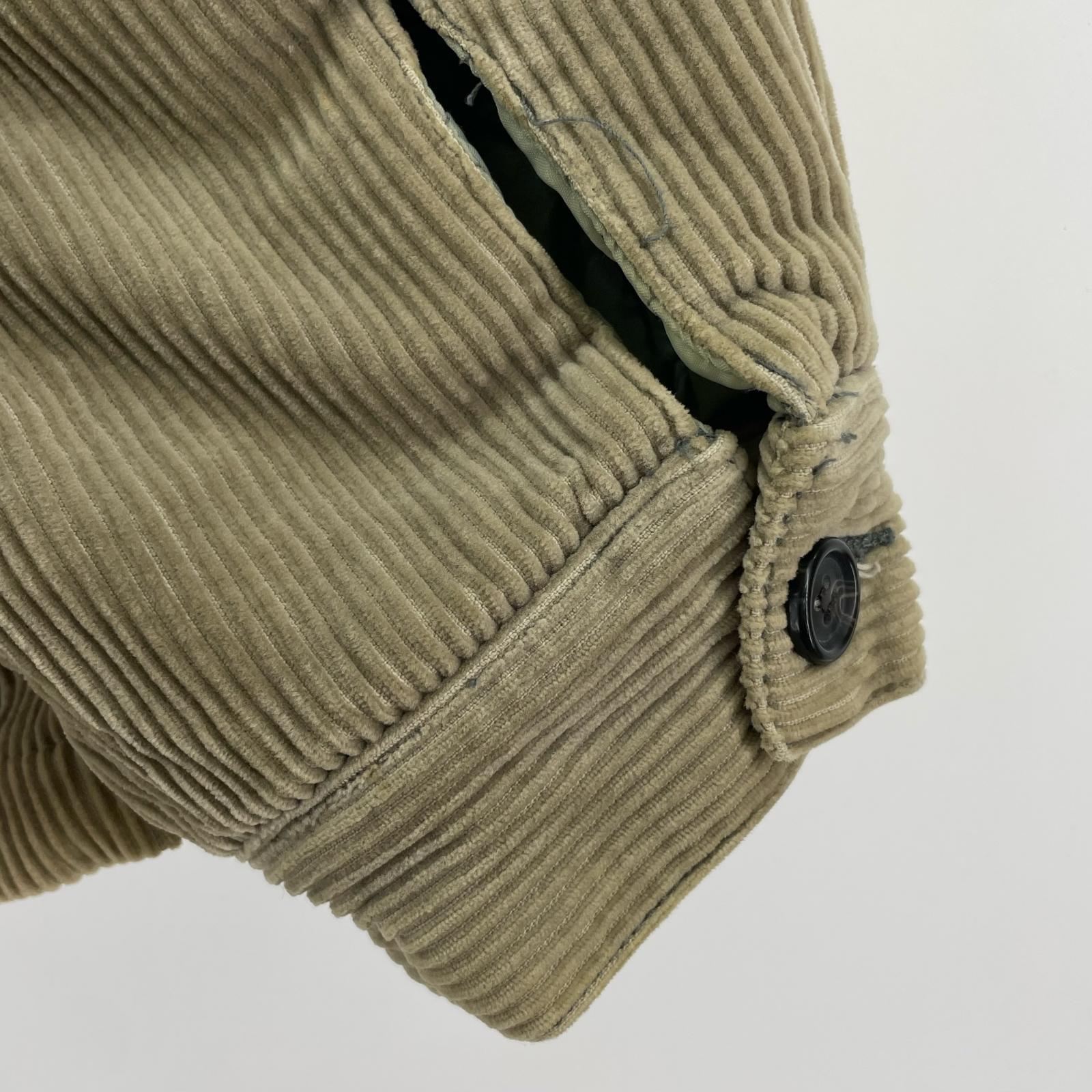 ジャケット STUSSY 紺タグ コーデュロイジャケット ベージュ (L) L ベージュ
