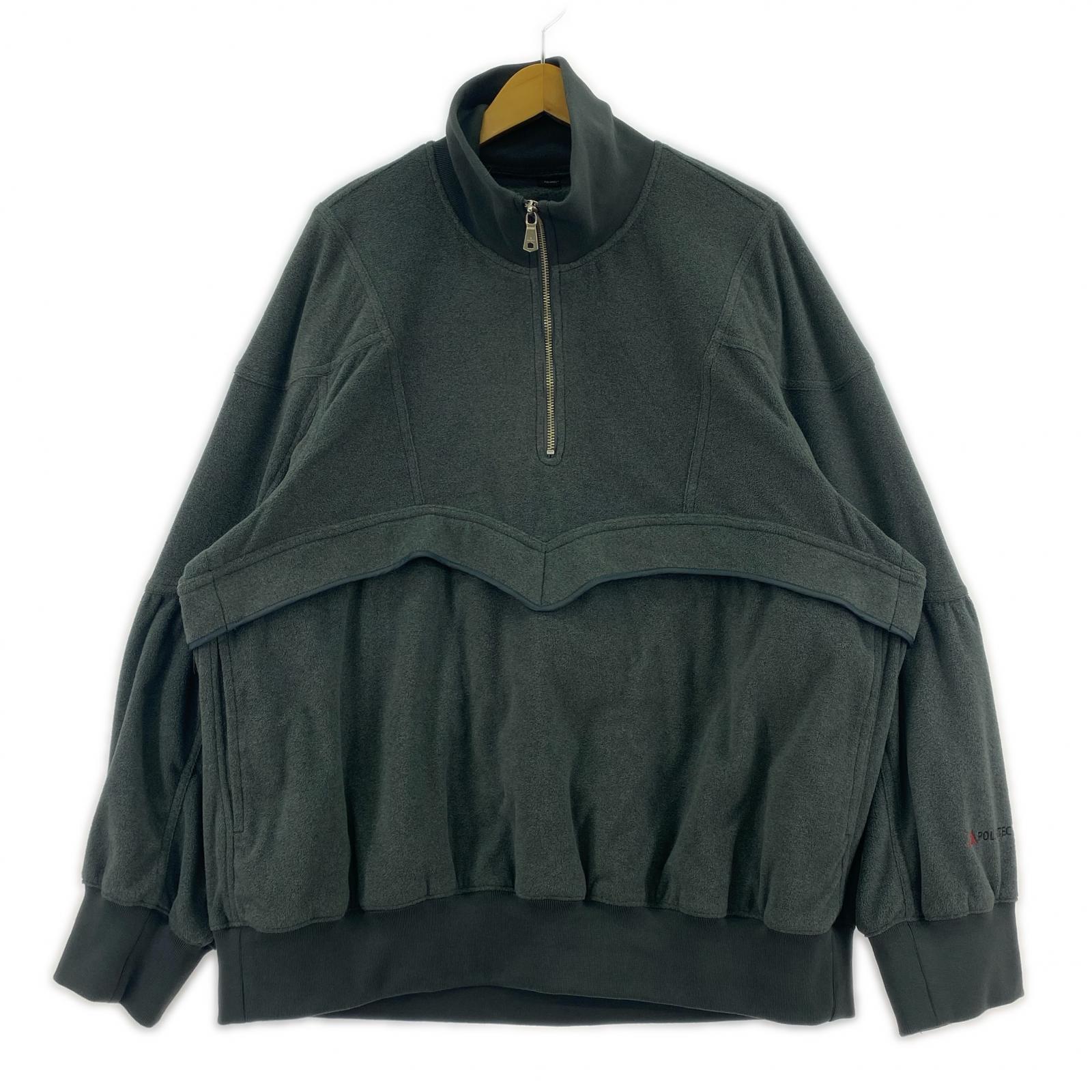 ジャケット POLATEC Prime-Over Half-zip Fleece グレー