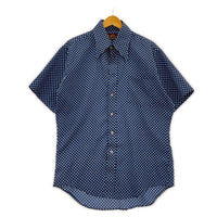 半袖シャツ Sears KINGS ROAD ドットシャツ BLU (L) L ブルー