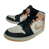 スニーカー AIRJORDAN1MID "WHITE/BLACK/CRIMSON TINT" 28.5cm (US10 1/2 UK10 EU47)
