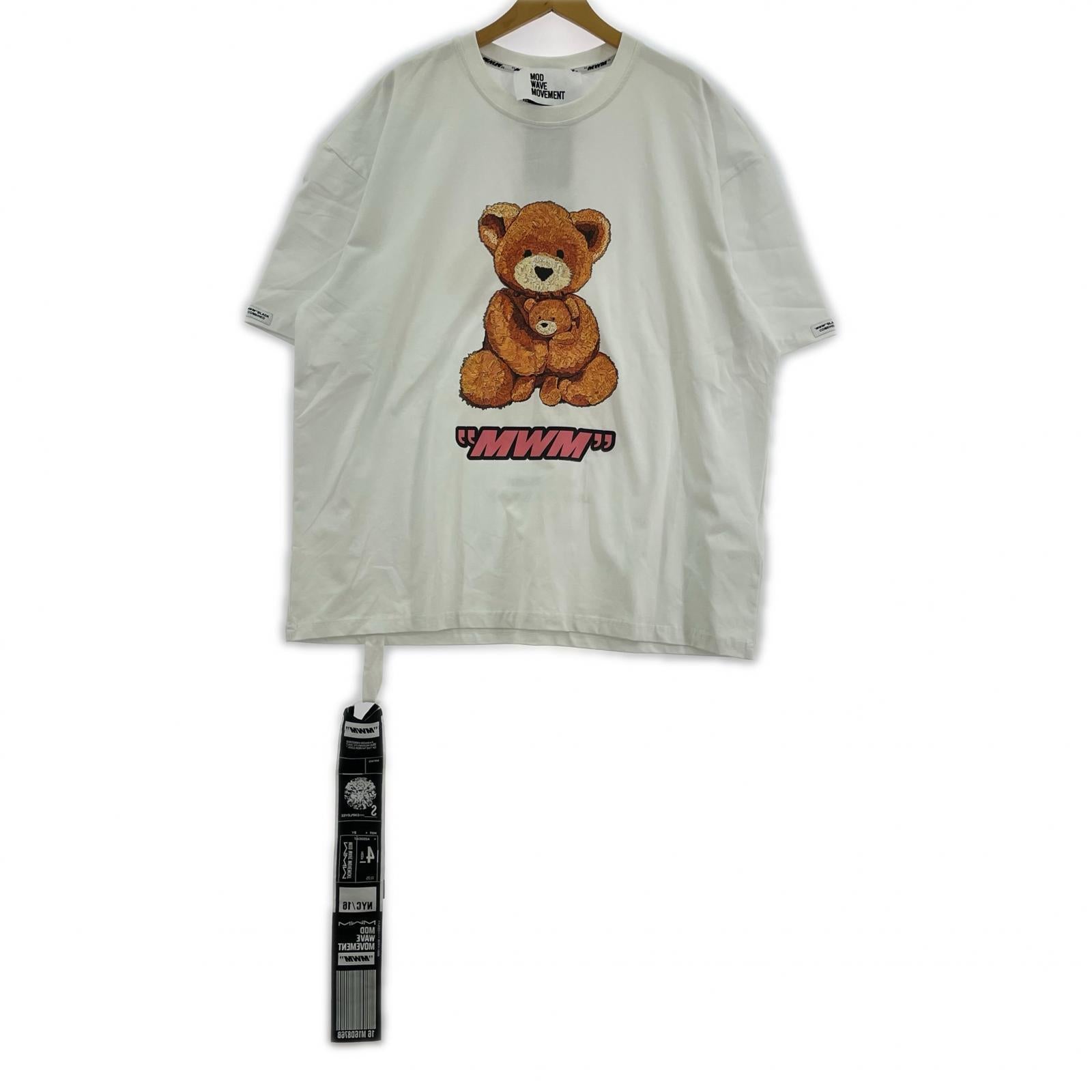 半袖Tシャツ MOD WAVE MOVEMENT M ホワイト