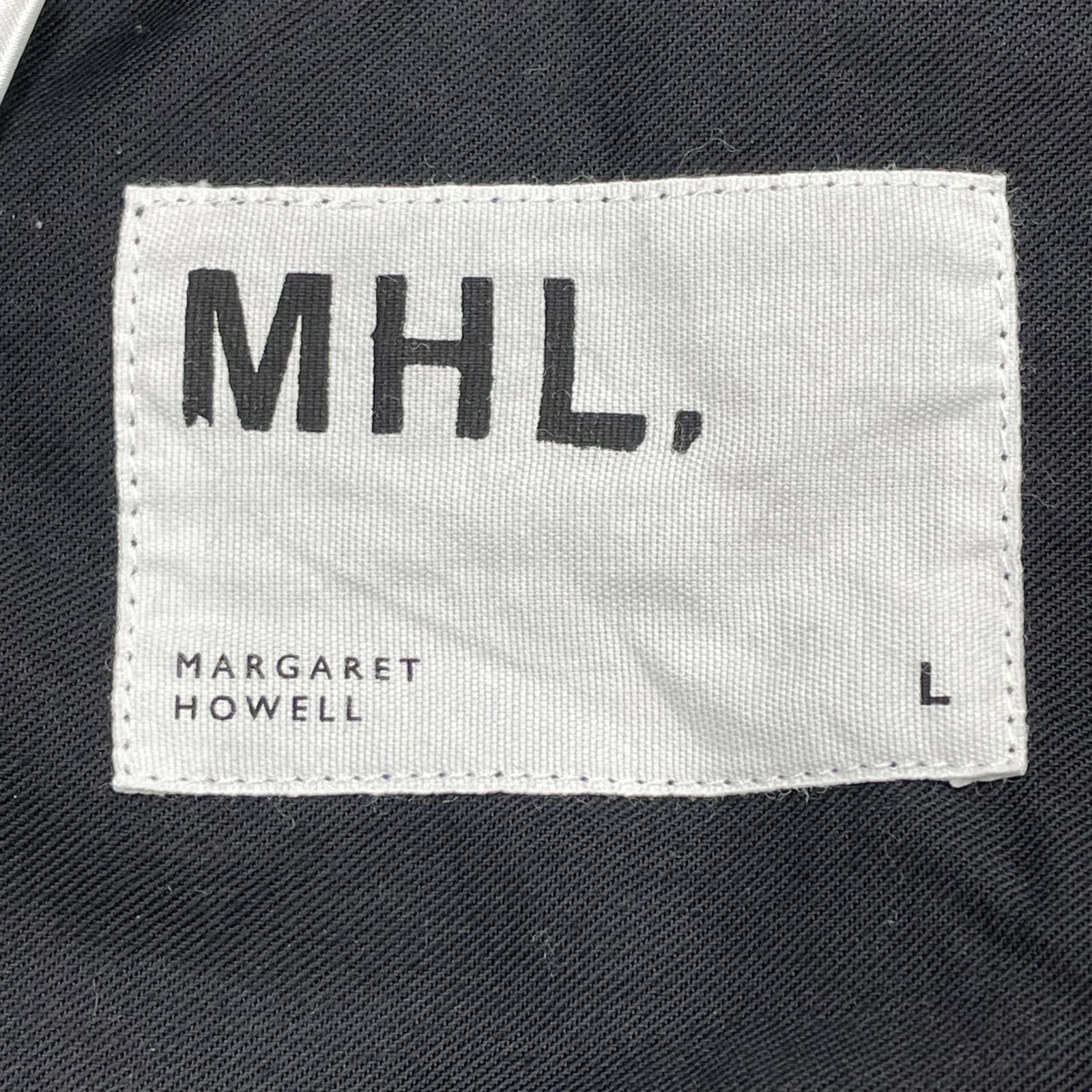 パンツ 24SS ベルテッド コットンパンツ M L ブラック
