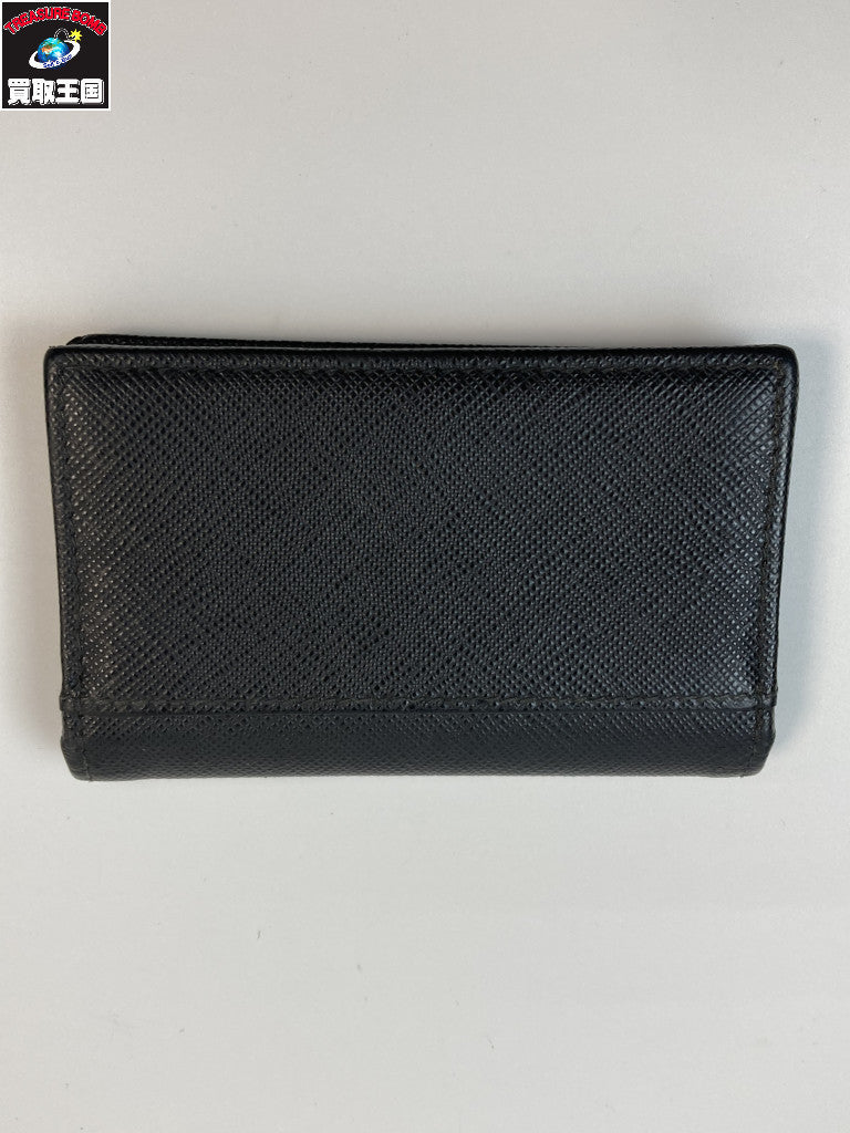 PRADA サフィアーノ カードケース 黒