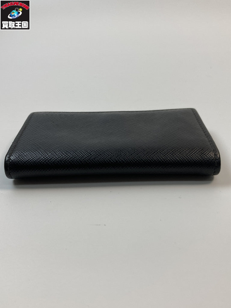 PRADA サフィアーノ カードケース 黒