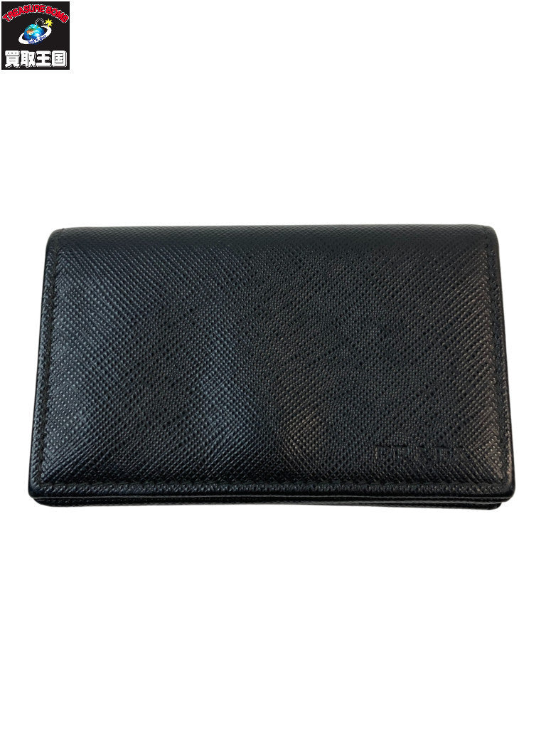 PRADA サフィアーノ カードケース 黒