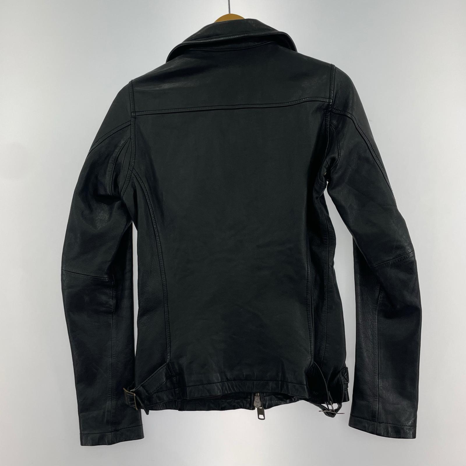 レザージャケット cook jeans BLK ブラック
