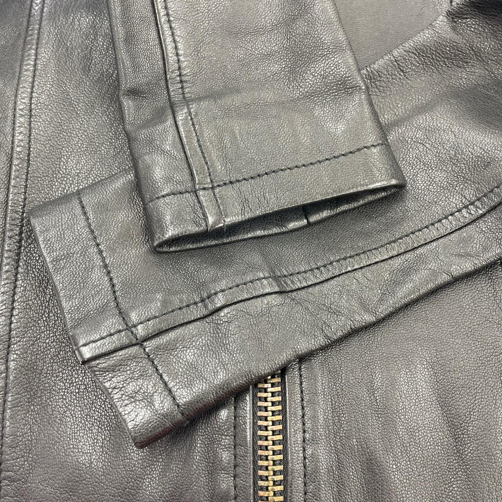 レザージャケット cook jeans BLK ブラック