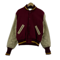 ジャケット albion knitting mills 袖レザー
