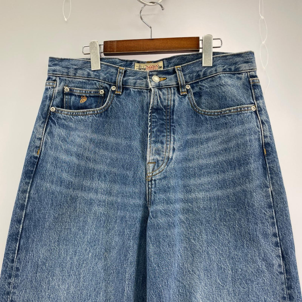 デニムパンツ RELAXED JEAN DENIM W32 32 ブルー