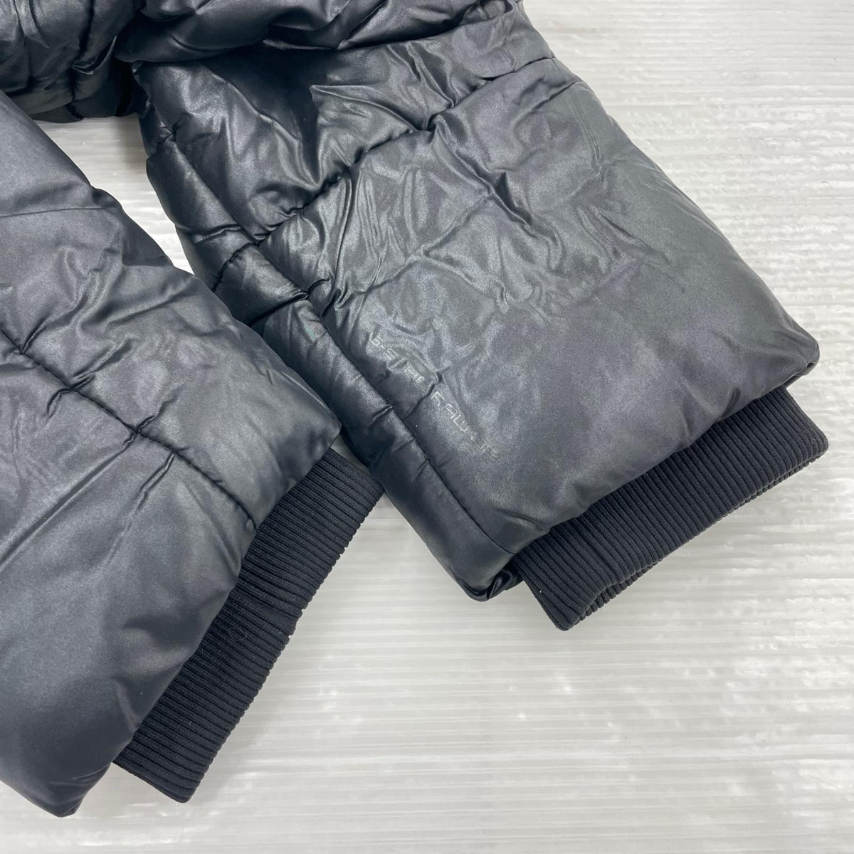 ダウンジャケット GOOSE R BOMBER S BLK S