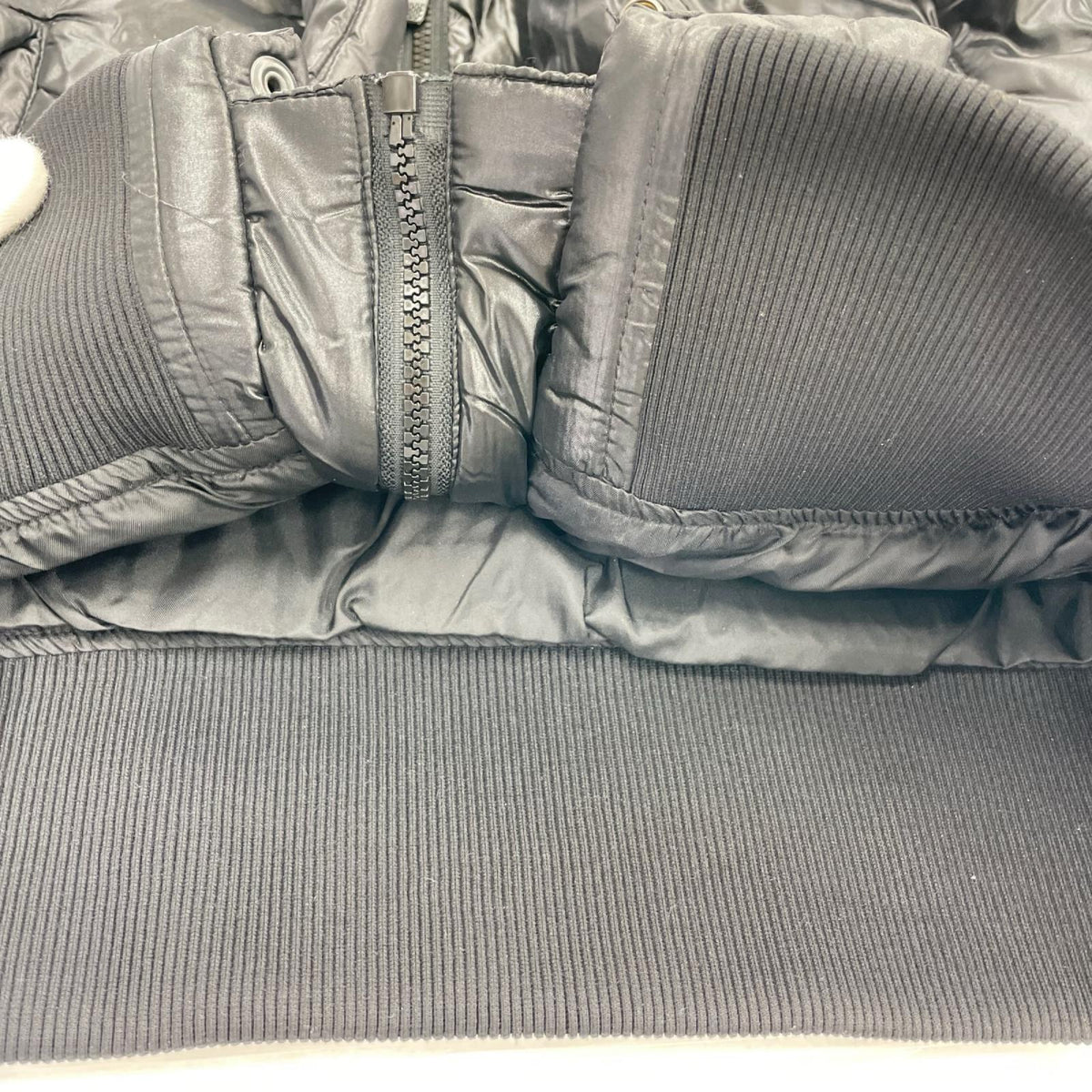 ダウンジャケット GOOSE R BOMBER S BLK S