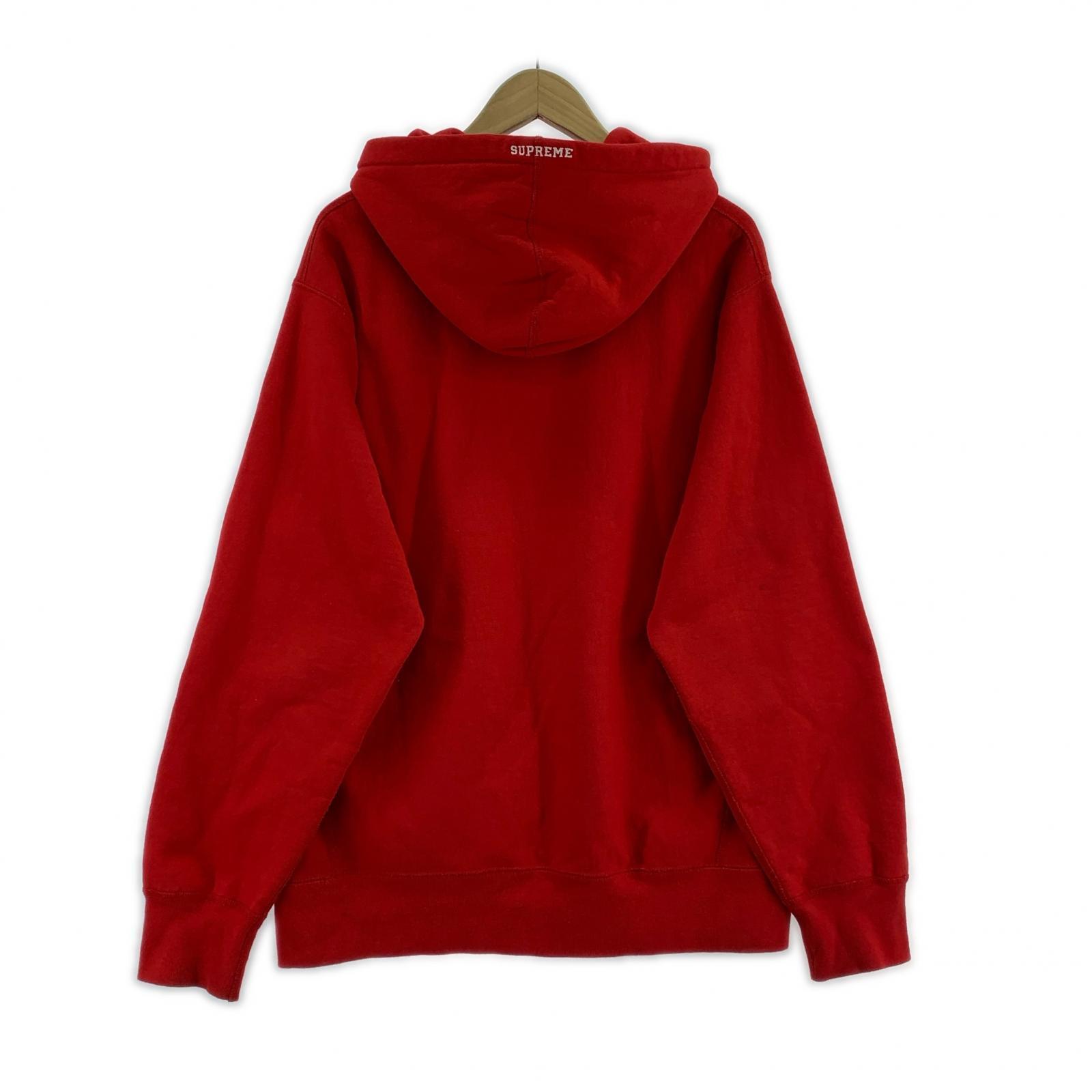 パーカー 17AW Tonal S Logo Hooded Sweatshirt L L レッド