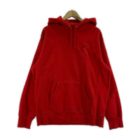 パーカー 17AW Tonal S Logo Hooded Sweatshirt L L レッド