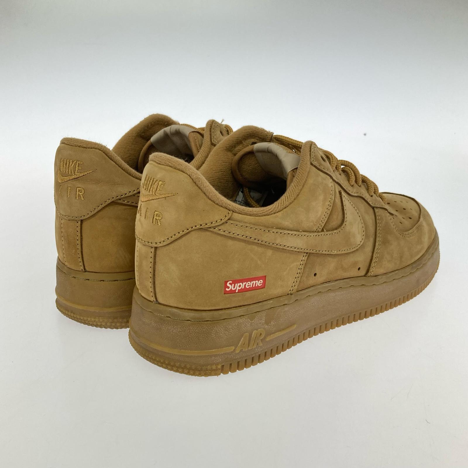スニーカー supreme nike air force 1 wheat 26.5cm (US8 1/2 UK8 EU43) ベージュ