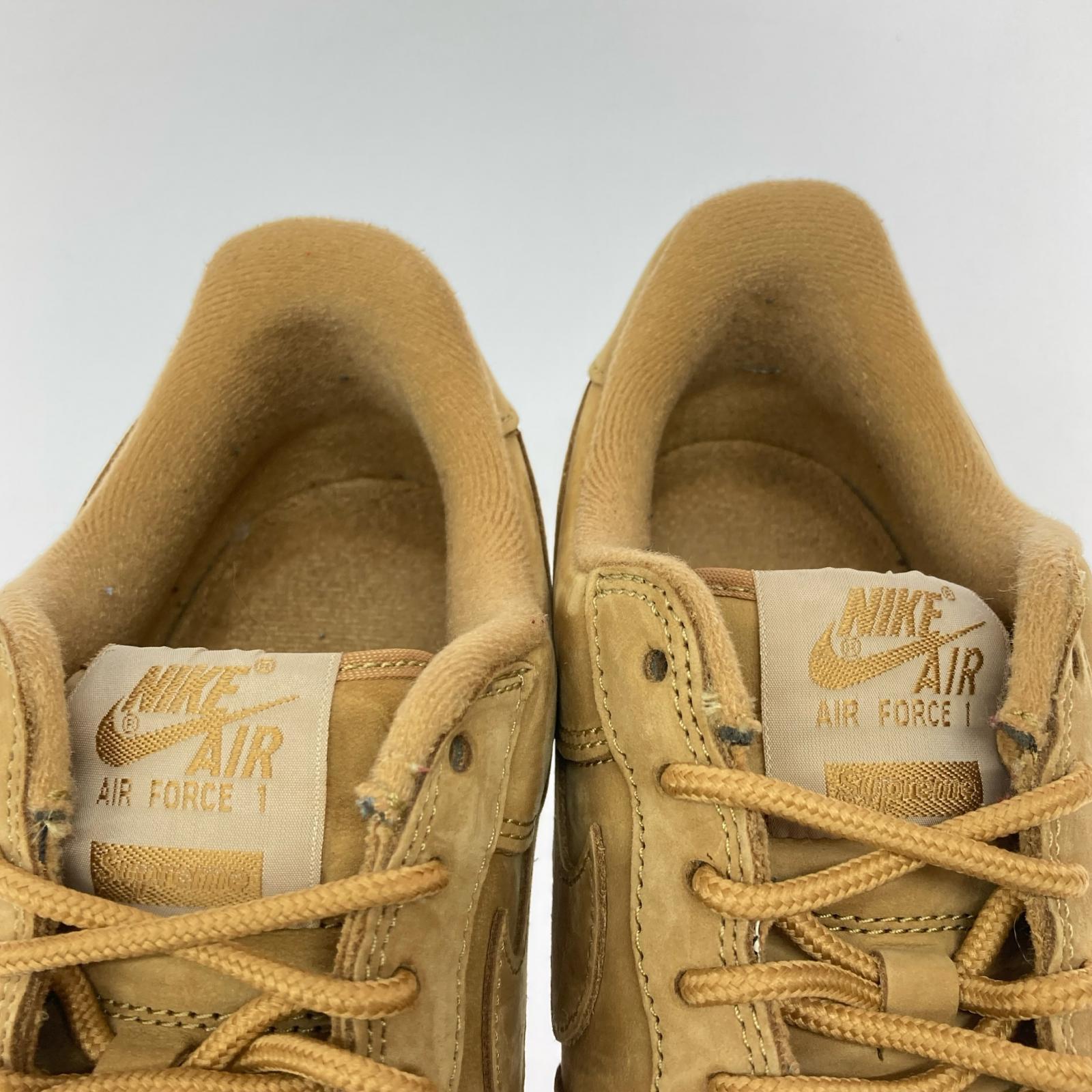 スニーカー supreme nike air force 1 wheat 26.5cm (US8 1/2 UK8 EU43) ベージュ