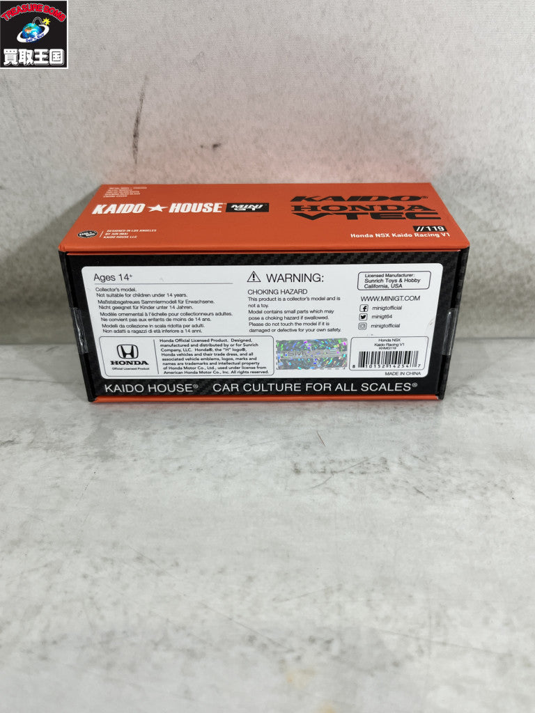 MINI GT 1/64 ホンダ NSX 119 ミニカーその他