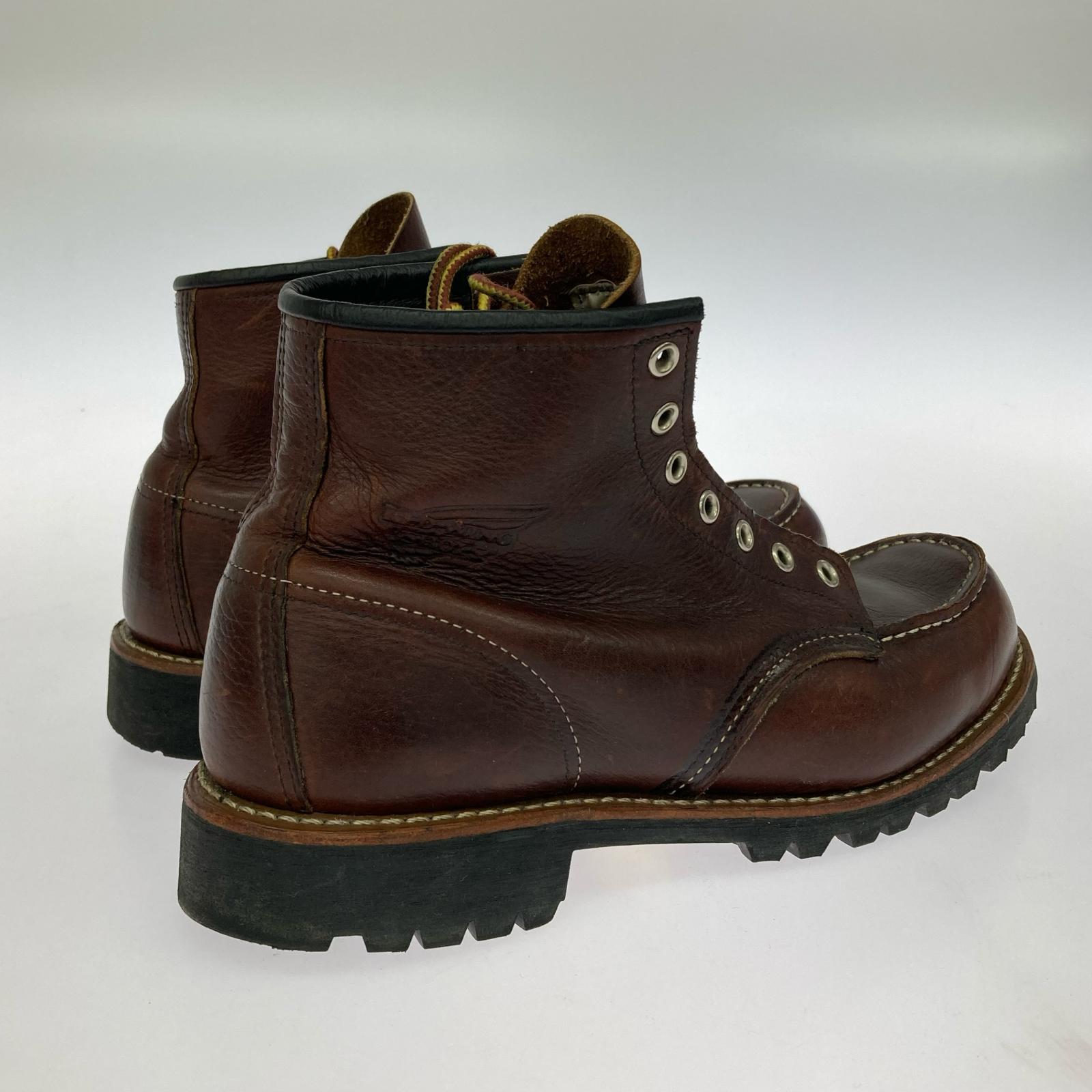 ブーツ RED WING 8146 ROUGHNECK レースアップブーツ ブラウン 27.5cm (US9 1/2 UK9 EU45) ブラウン