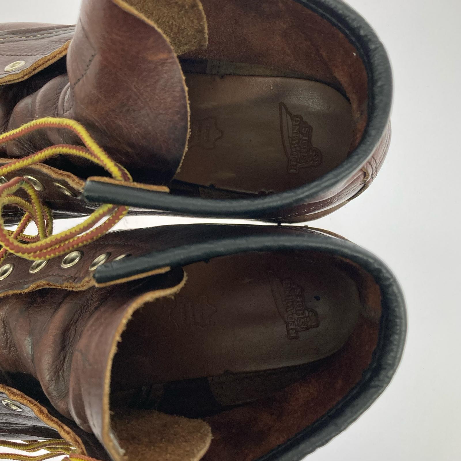 ブーツ RED WING 8146 ROUGHNECK レースアップブーツ ブラウン 27.5cm (US9 1/2 UK9 EU45) ブラウン