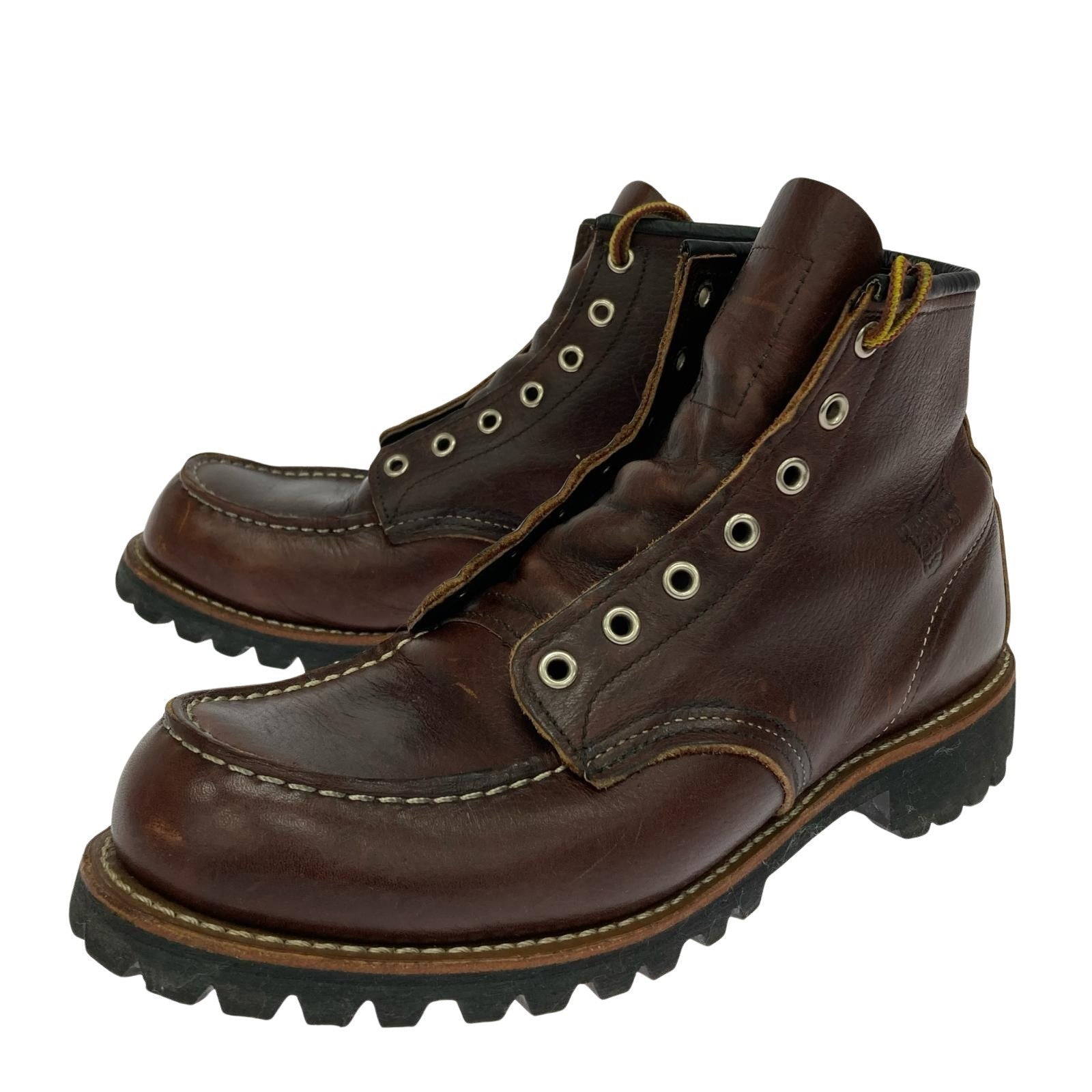 ブーツ RED WING 8146 ROUGHNECK レースアップブーツ ブラウン 27.5cm (US9 1/2 UK9 EU45) ブラウン
