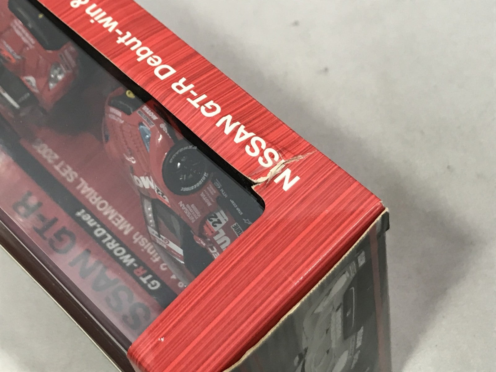 エブロ 1/43 日産 GT-R 1-2フィニッシュ メモリアルセット 2008 スケールカー