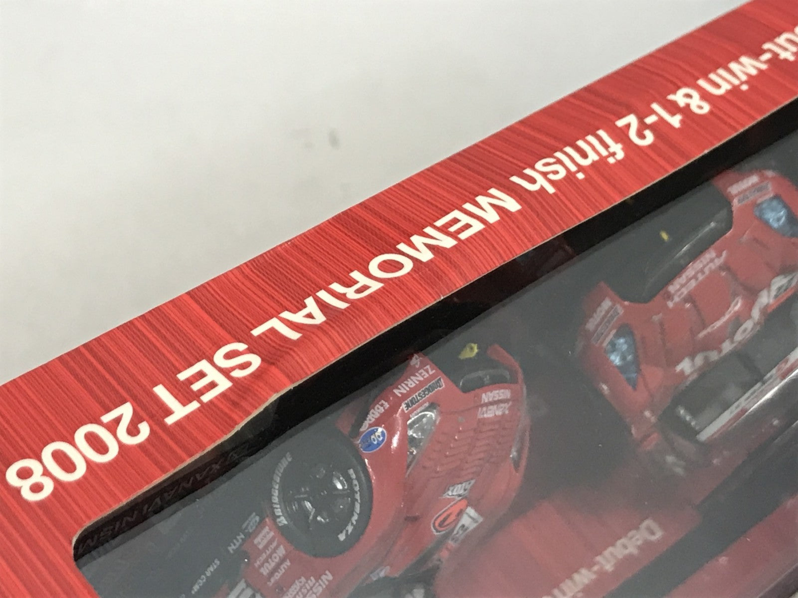 エブロ 1/43 日産 GT-R 1-2フィニッシュ メモリアルセット 2008 スケールカー