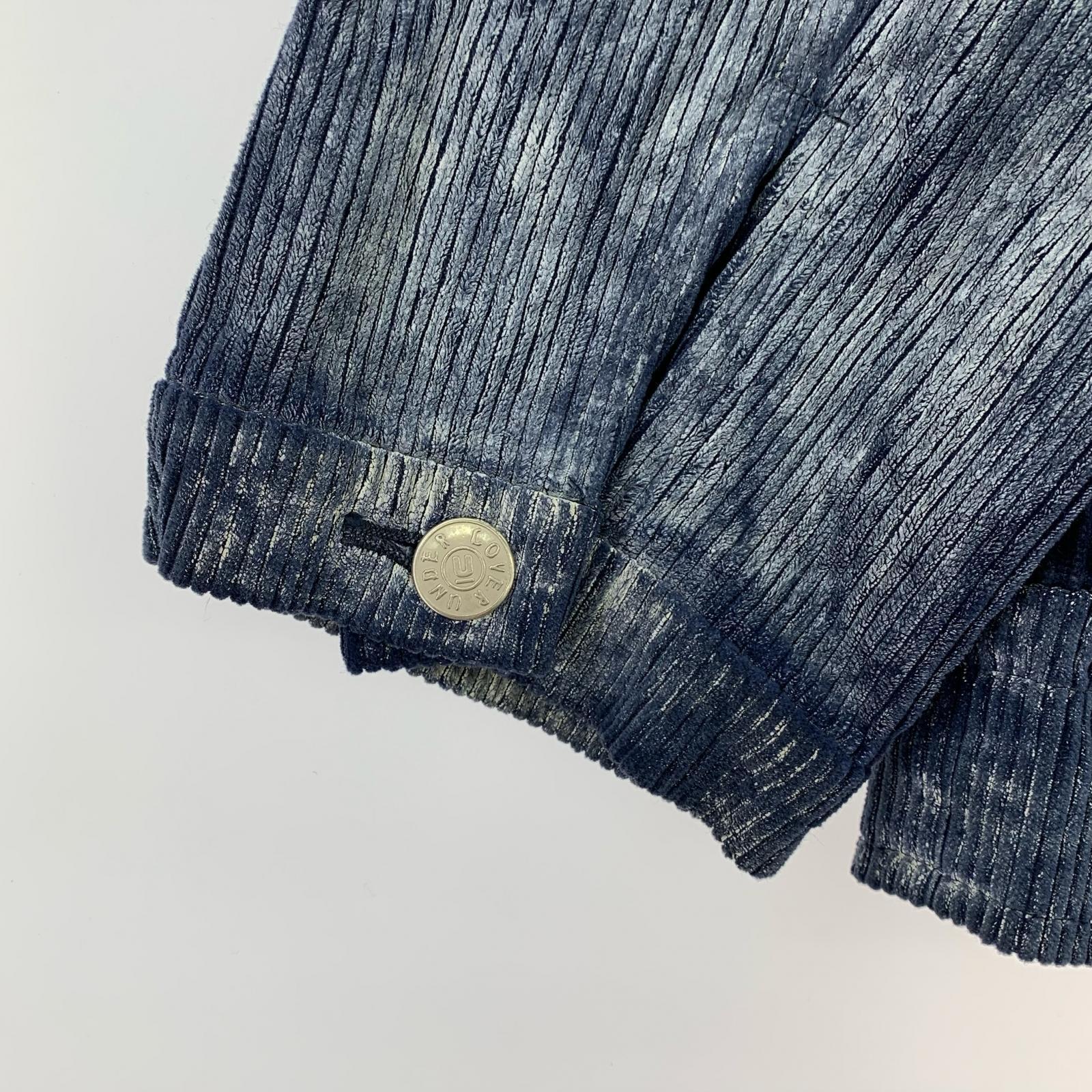 ジャケット 96AW WIRE期 コーデュロイ ペイント ブルー